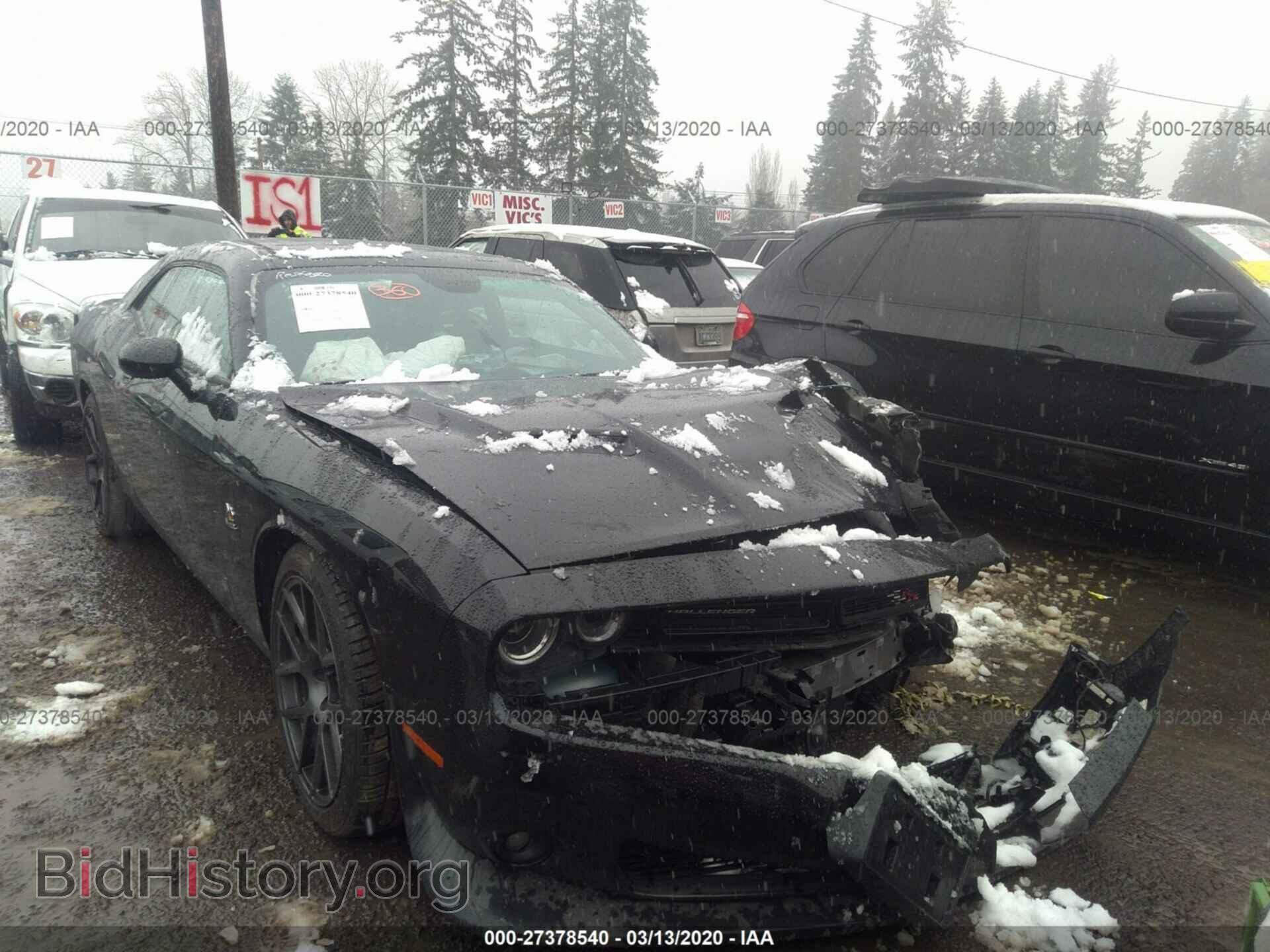 Photo 2C3CDZFJ3GH100674 - DODGE CHALLENGER 2016