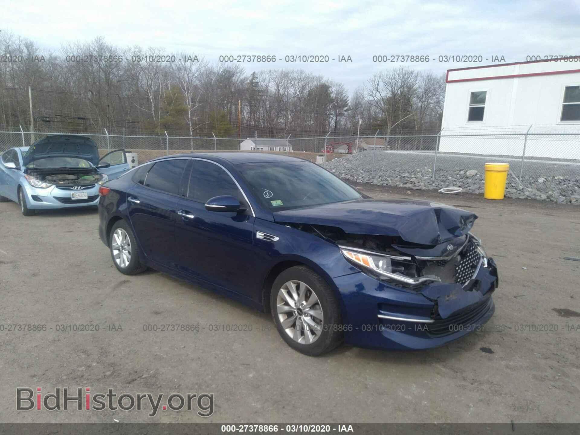 Фотография 5XXGU4L3XGG053541 - KIA OPTIMA 2016