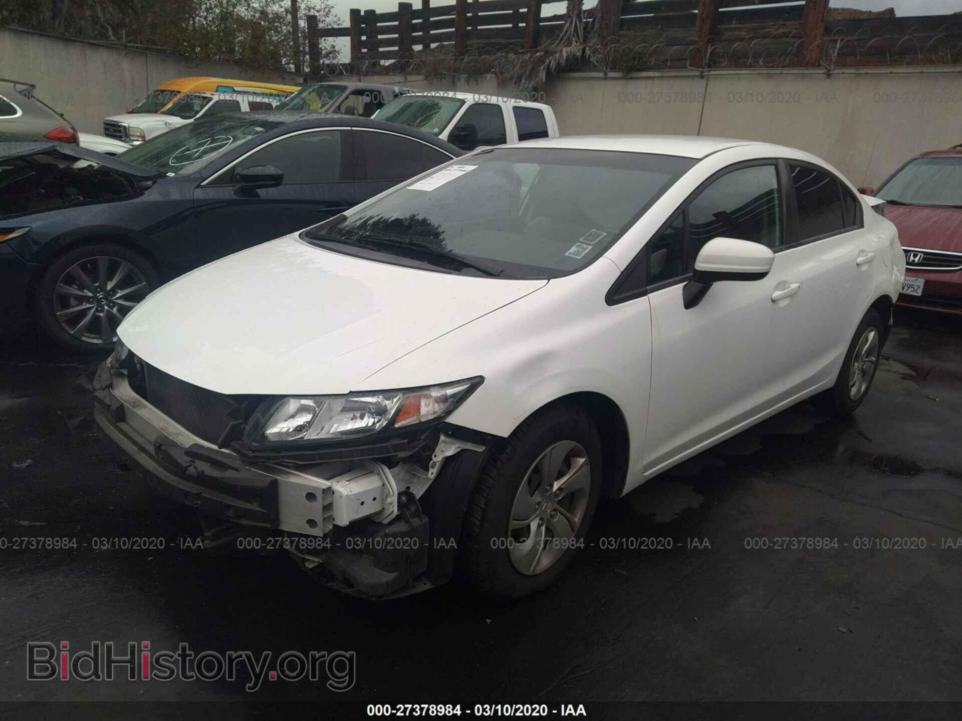 2014 HONDA CIVIC - VIN: 19XFB2F50EE205836 - Фото 2