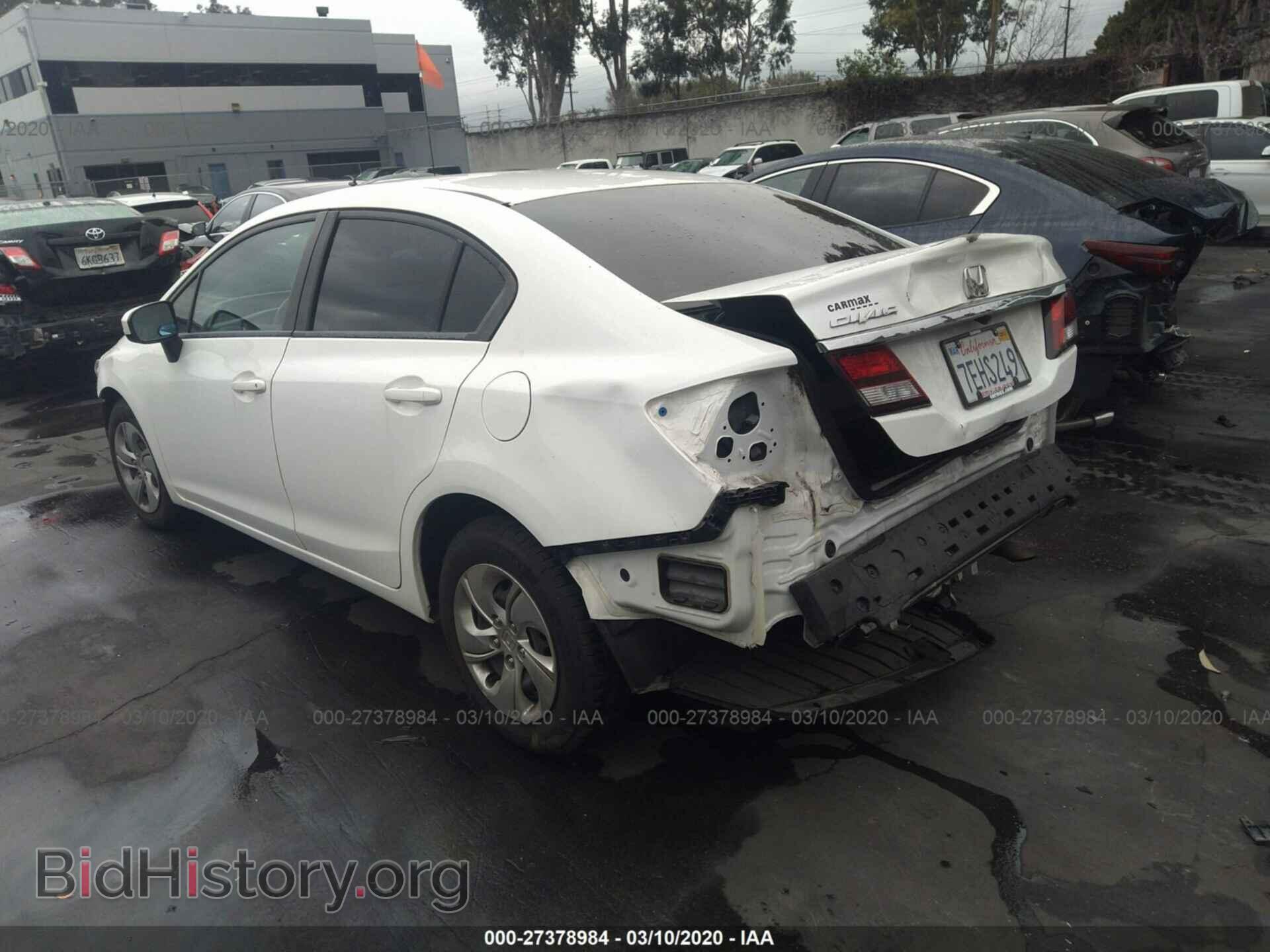 2014 HONDA CIVIC - VIN: 19XFB2F50EE205836 - Фото 3