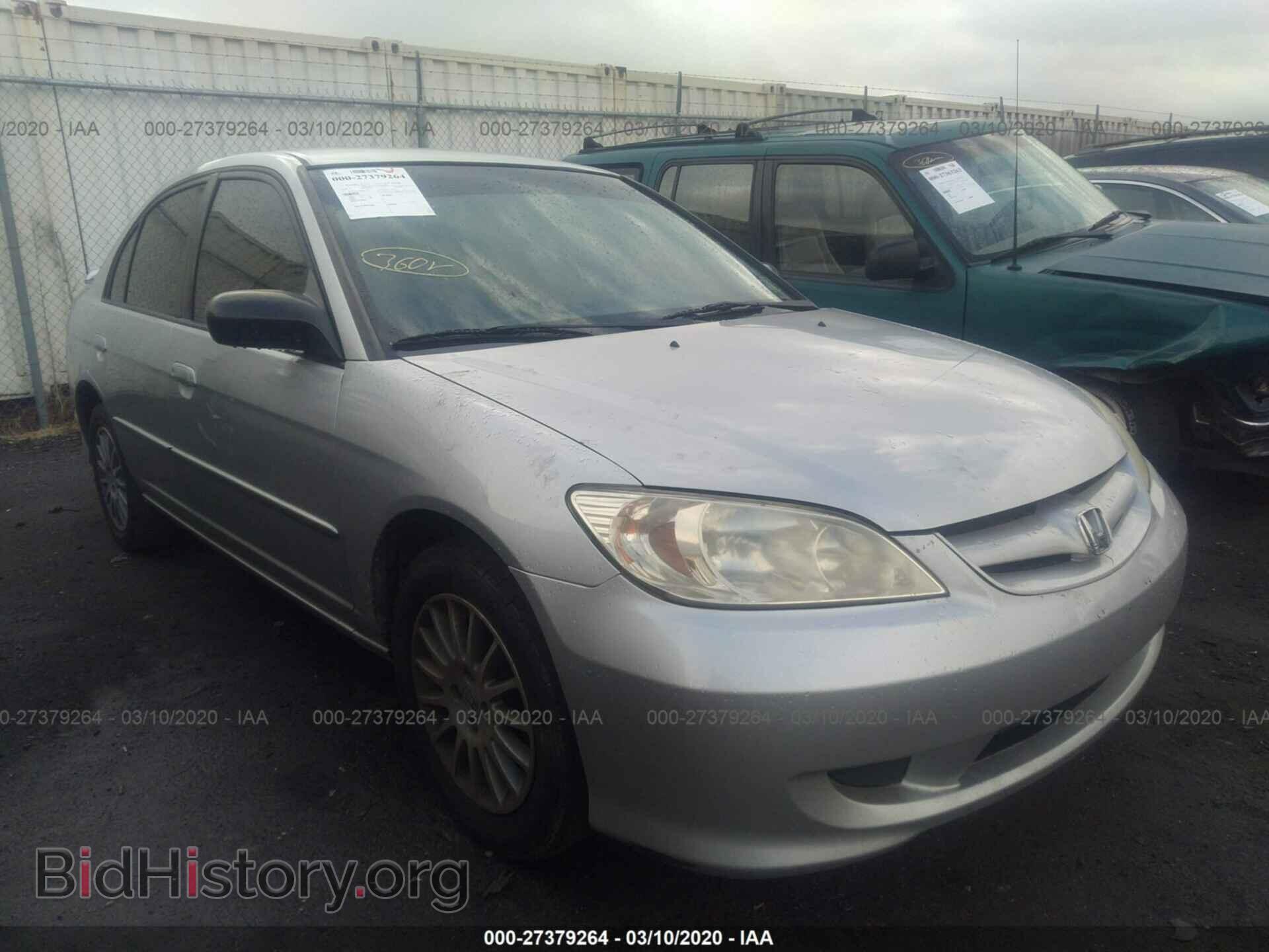 Photo 2HGES15525H596131 - HONDA CIVIC 2005