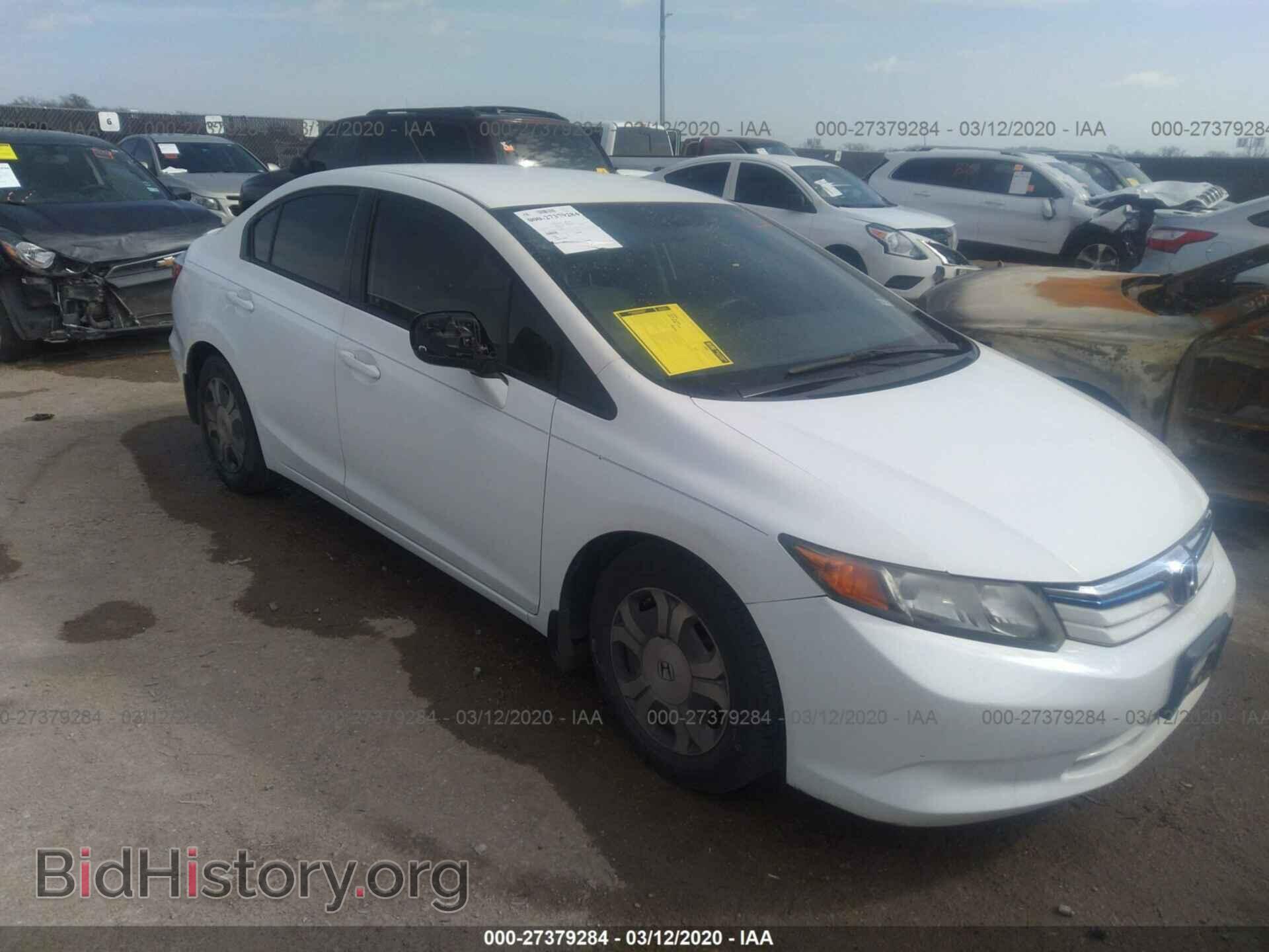 Фотография JHMFB4F28CS007807 - HONDA CIVIC 2012