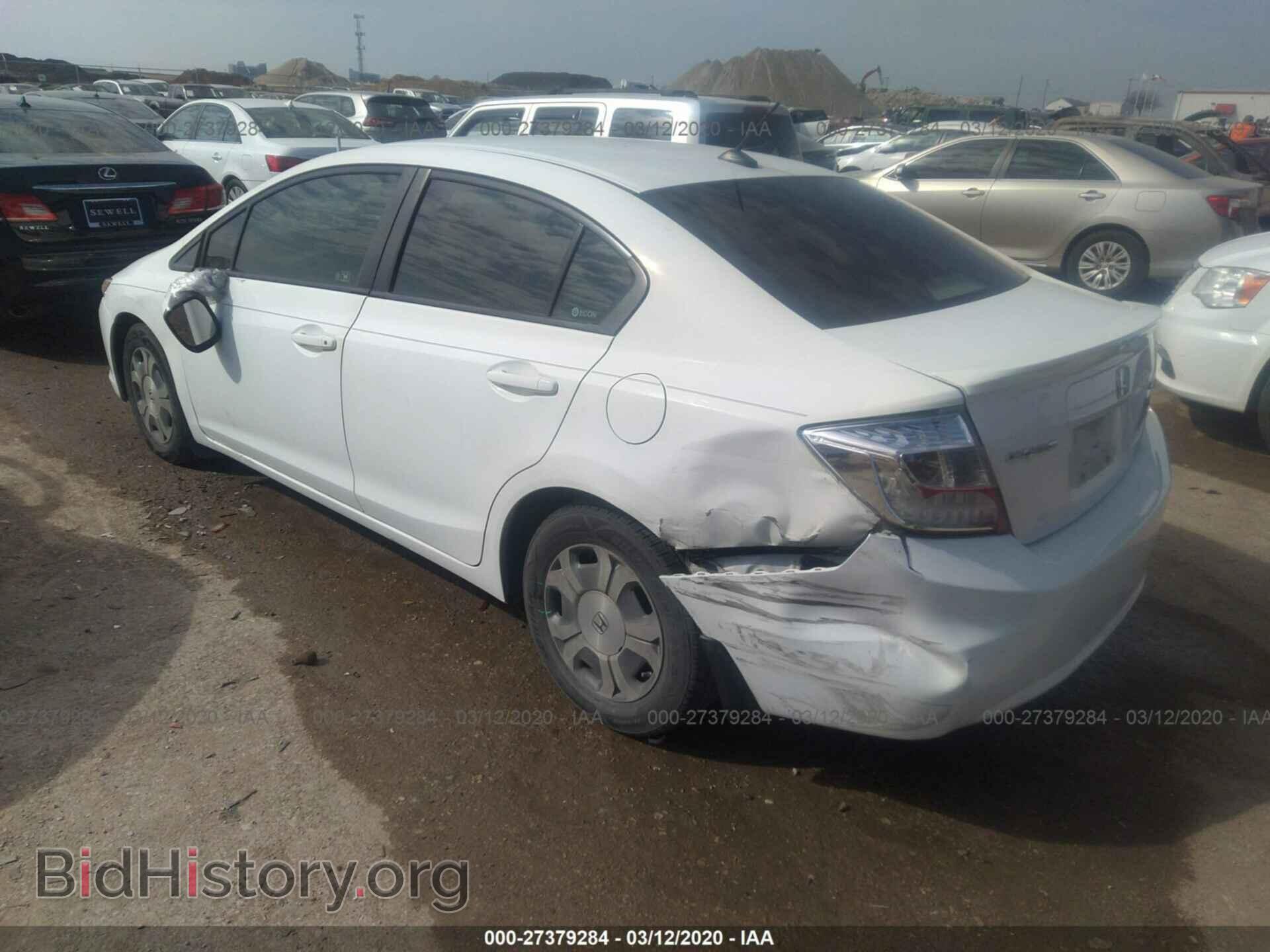 2012 HONDA CIVIC - VIN: JHMFB4F28CS007807 - Photo 3