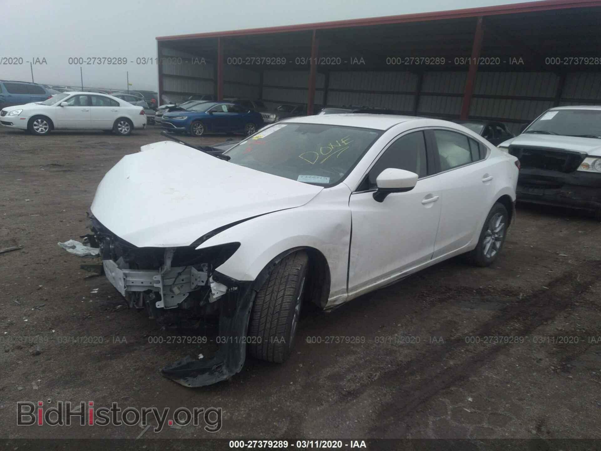 2017 MAZDA 6 - VIN: JM1GL1U59H1145643 - Фото 2