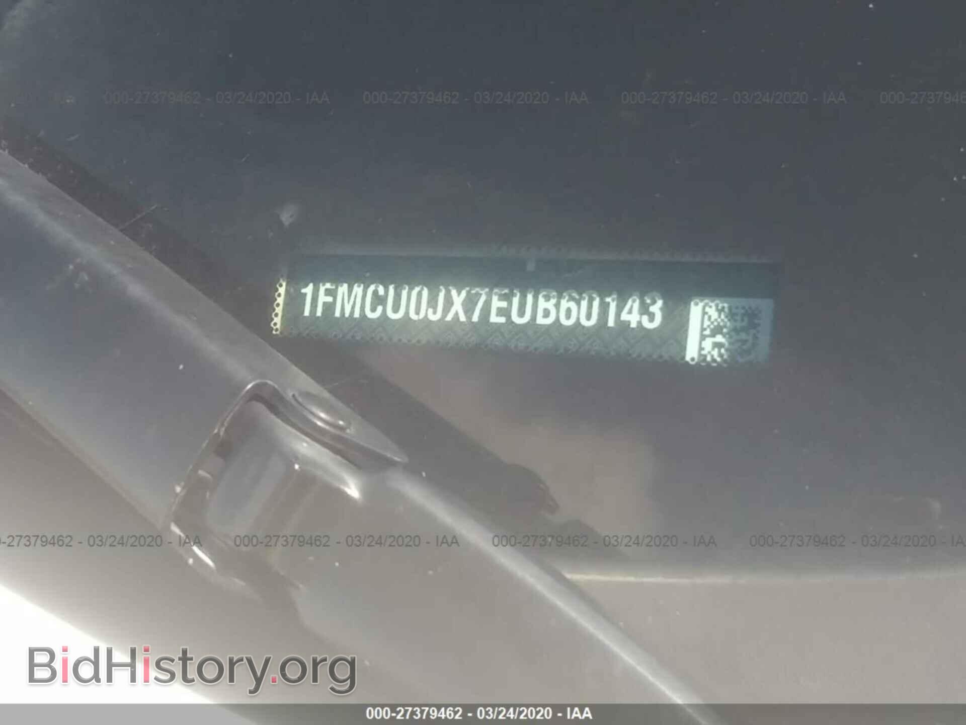 2014 FORD ESCAPE - VIN: 1FMCU0JX7EUB60143 - Фото 9