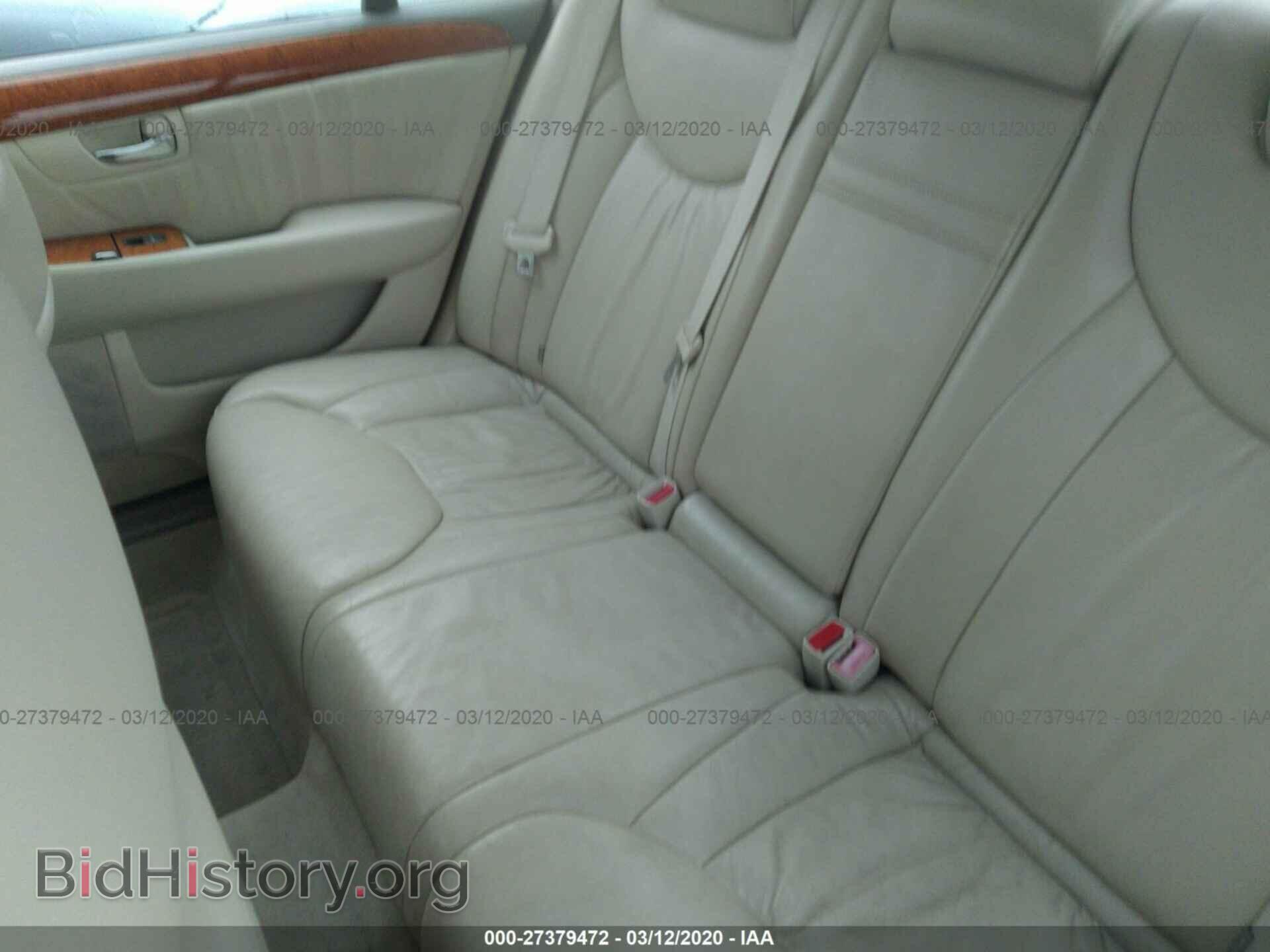 2001 LEXUS LS - VIN: JTHBN30F010025335 - Фото 8