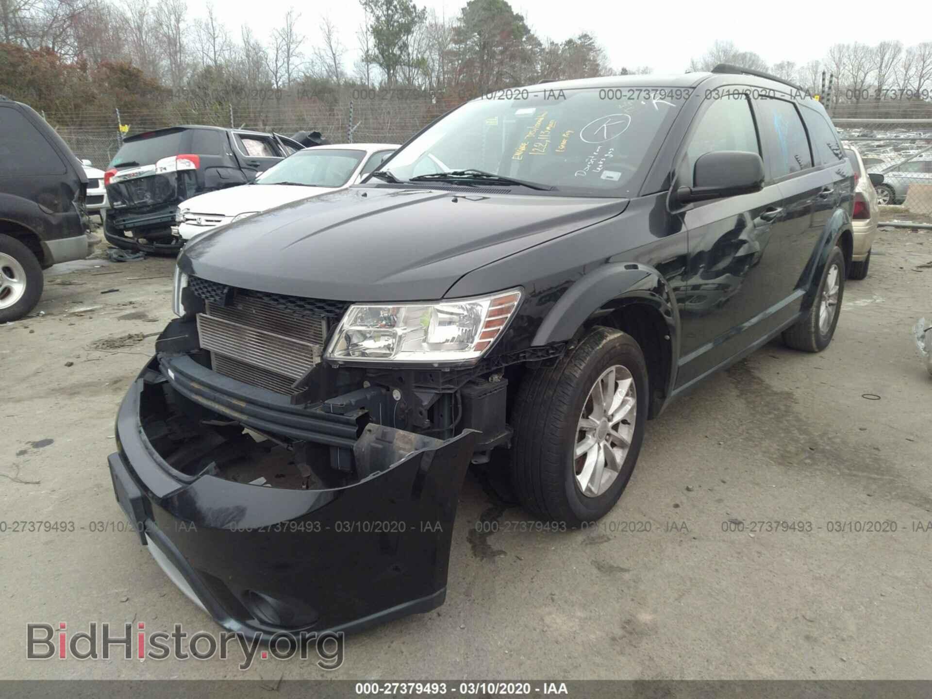 2013 DODGE JOURNEY - VIN: 3C4PDCBB8DT521155 - Фото 2