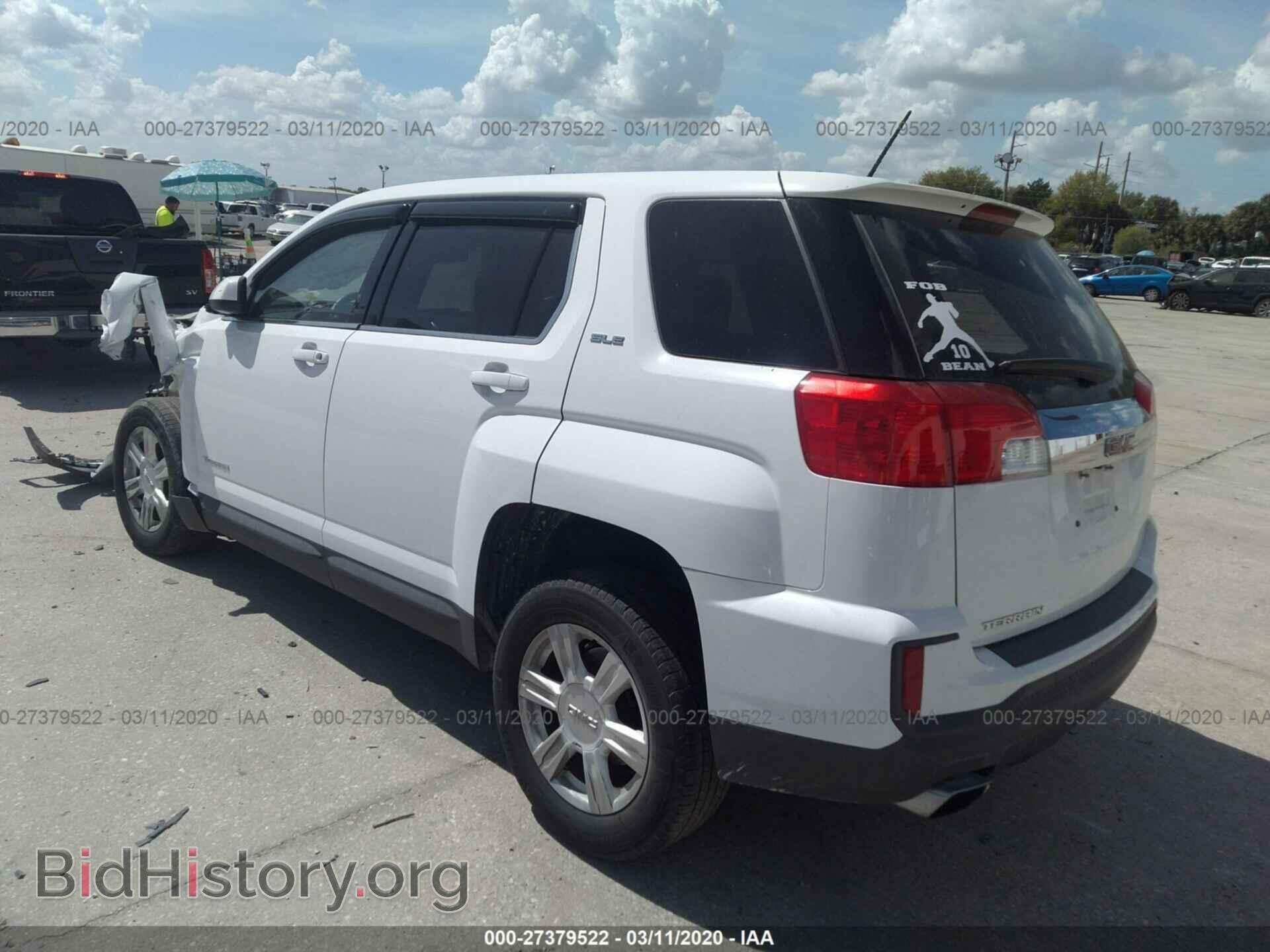 2016 GMC TERRAIN - VIN: 2GKALMEK0G6323161 - Фото 3