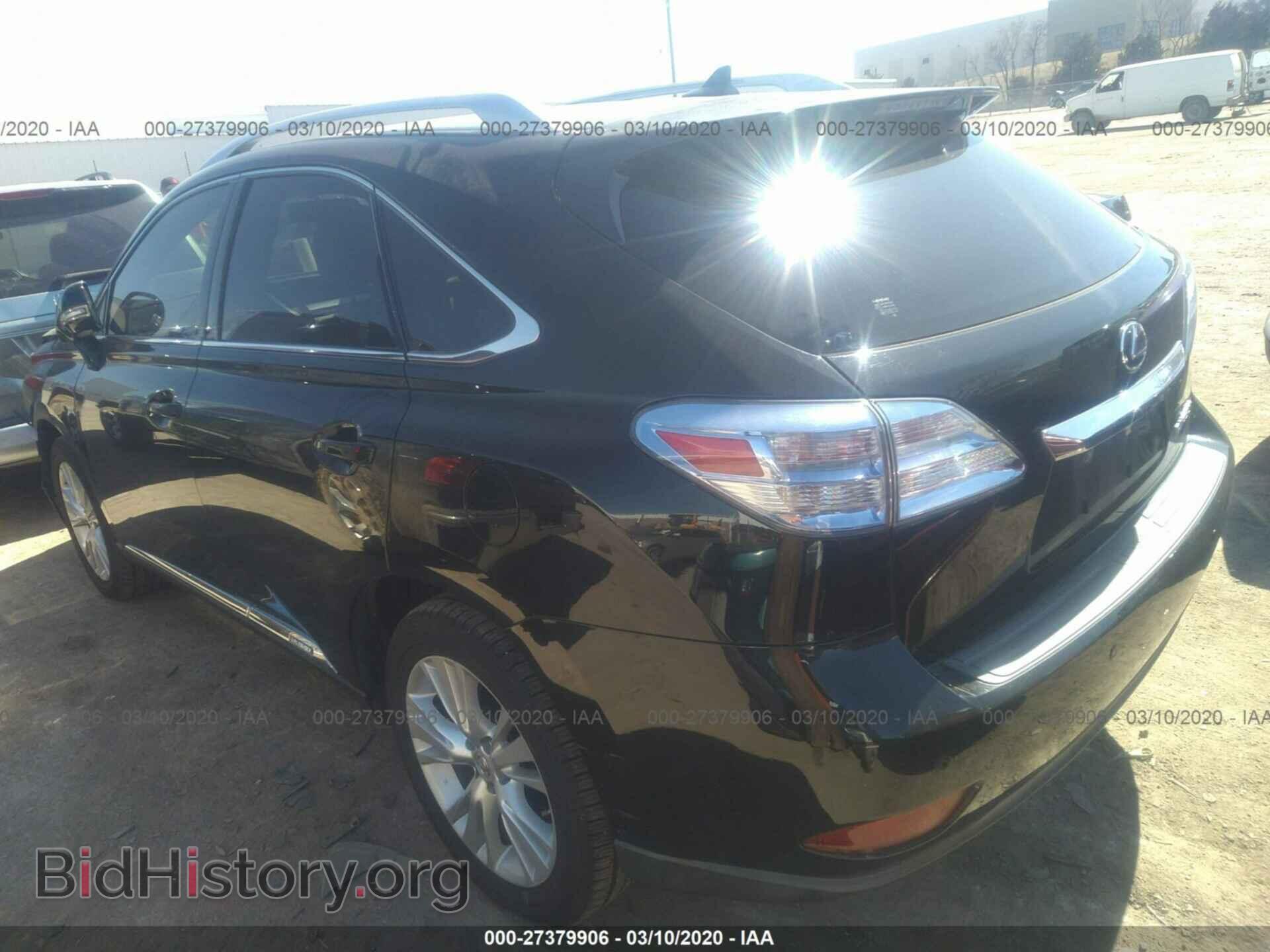 2012 LEXUS RX - VIN: JTJBC1BA5C2046232 - Фото 3
