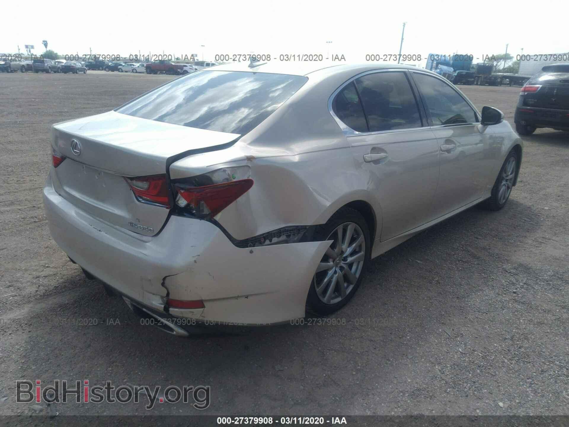 2013 LEXUS GS - VIN: JTHBE1BL0D5003687 - Photo 4