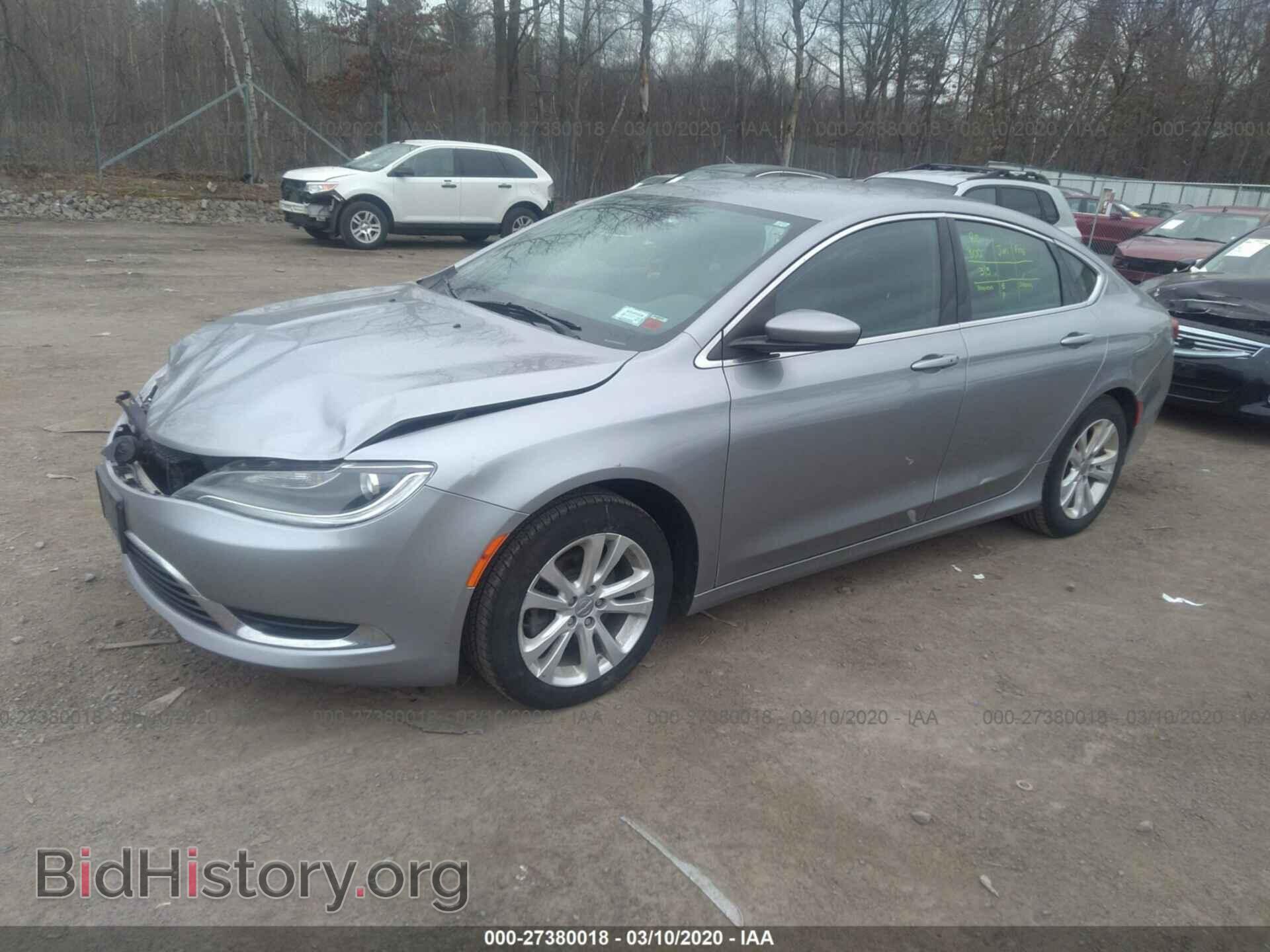 2015 CHRYSLER 200 - VIN: 1C3CCCAB3FN656280 - Фото 2