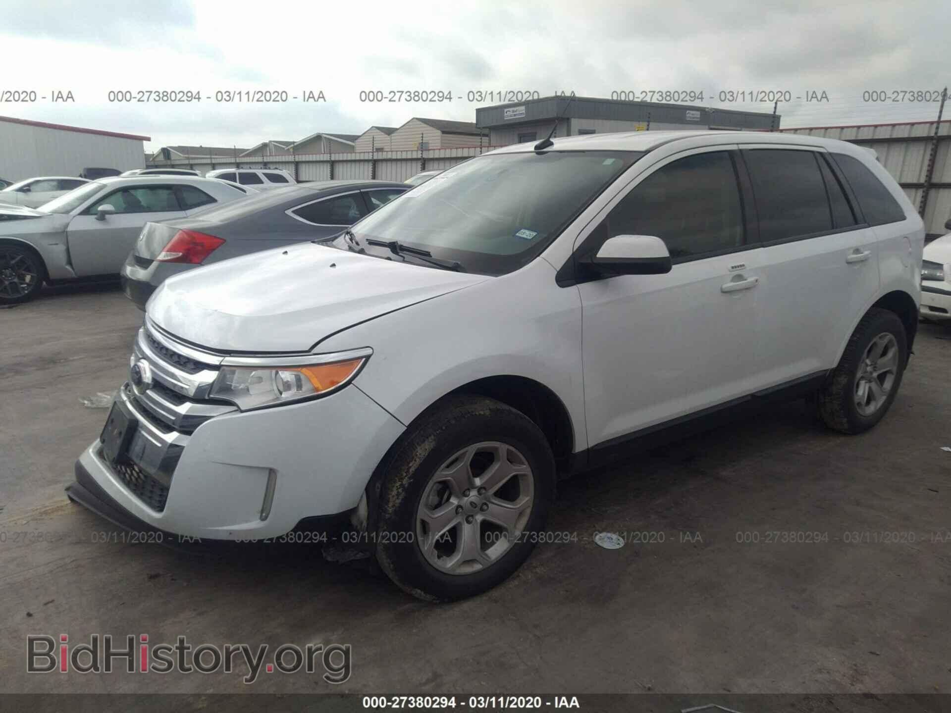 2014 FORD EDGE - VIN: 2FMDK3JC0EBB63805 - Фото 2
