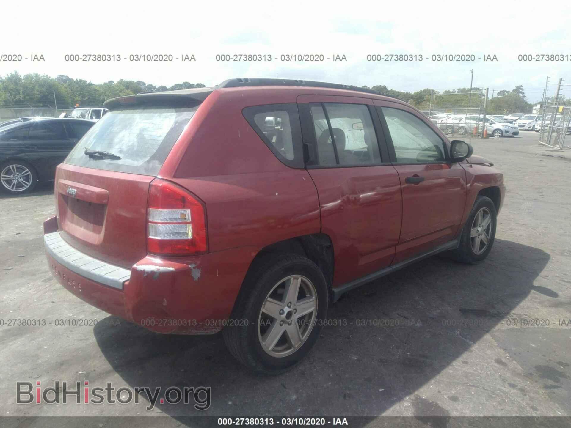 2007 JEEP COMPASS - VIN: 1J8FT47W37D212339 - Фото 4