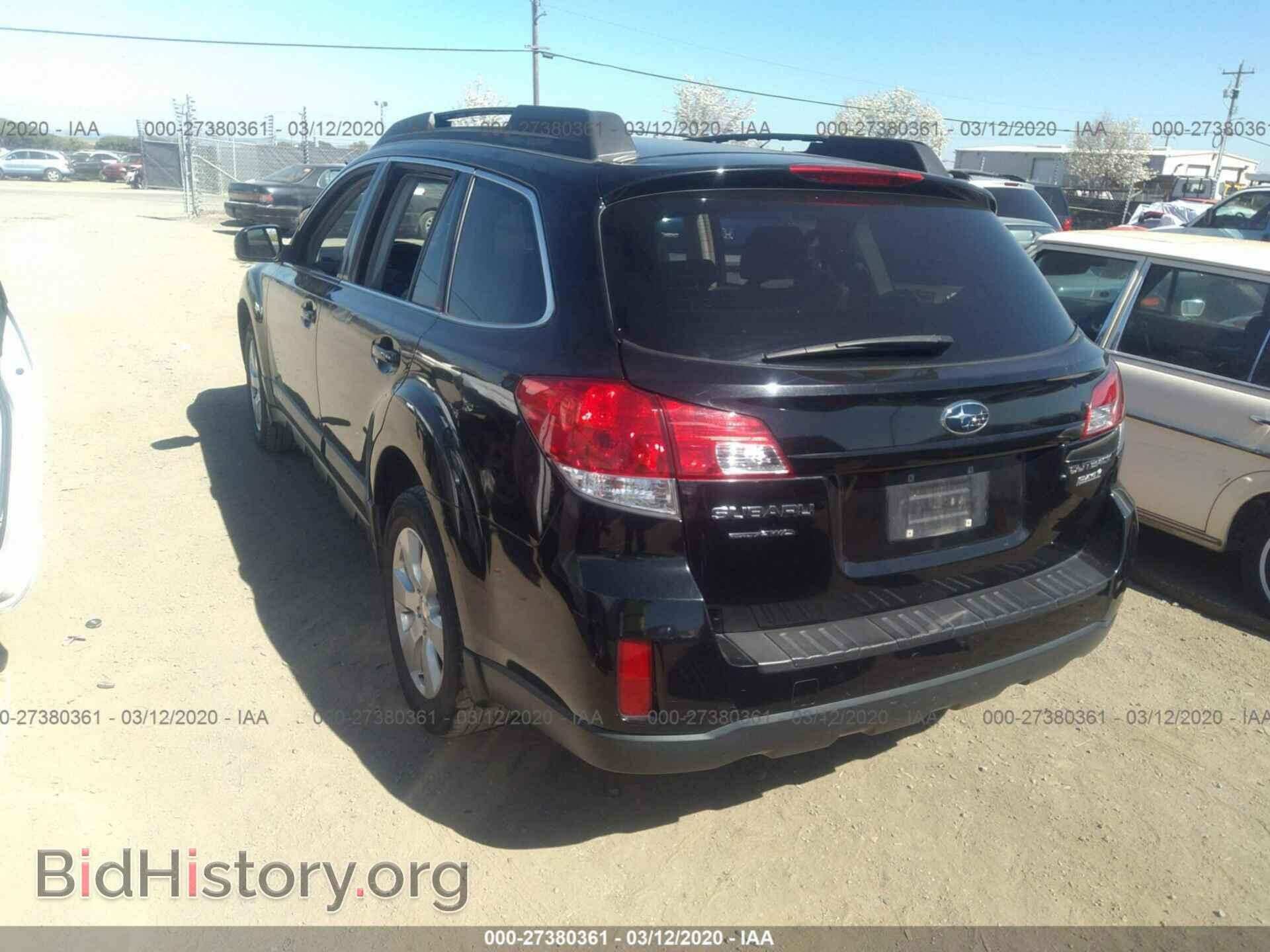 2010 SUBARU OUTBACK - VIN: 4S4BRBKC3A3354057 - Фото 3