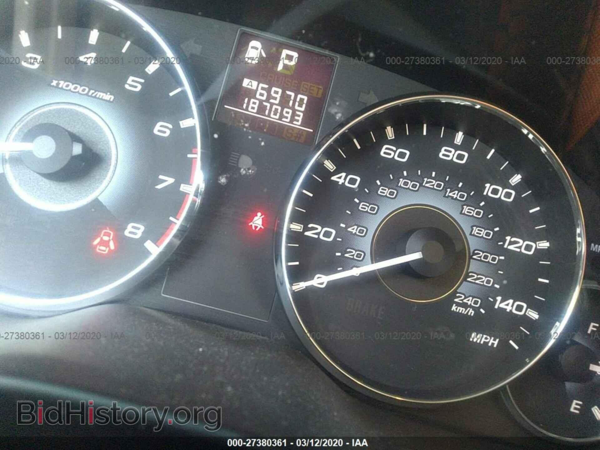 2010 SUBARU OUTBACK - VIN: 4S4BRBKC3A3354057 - Фото 7
