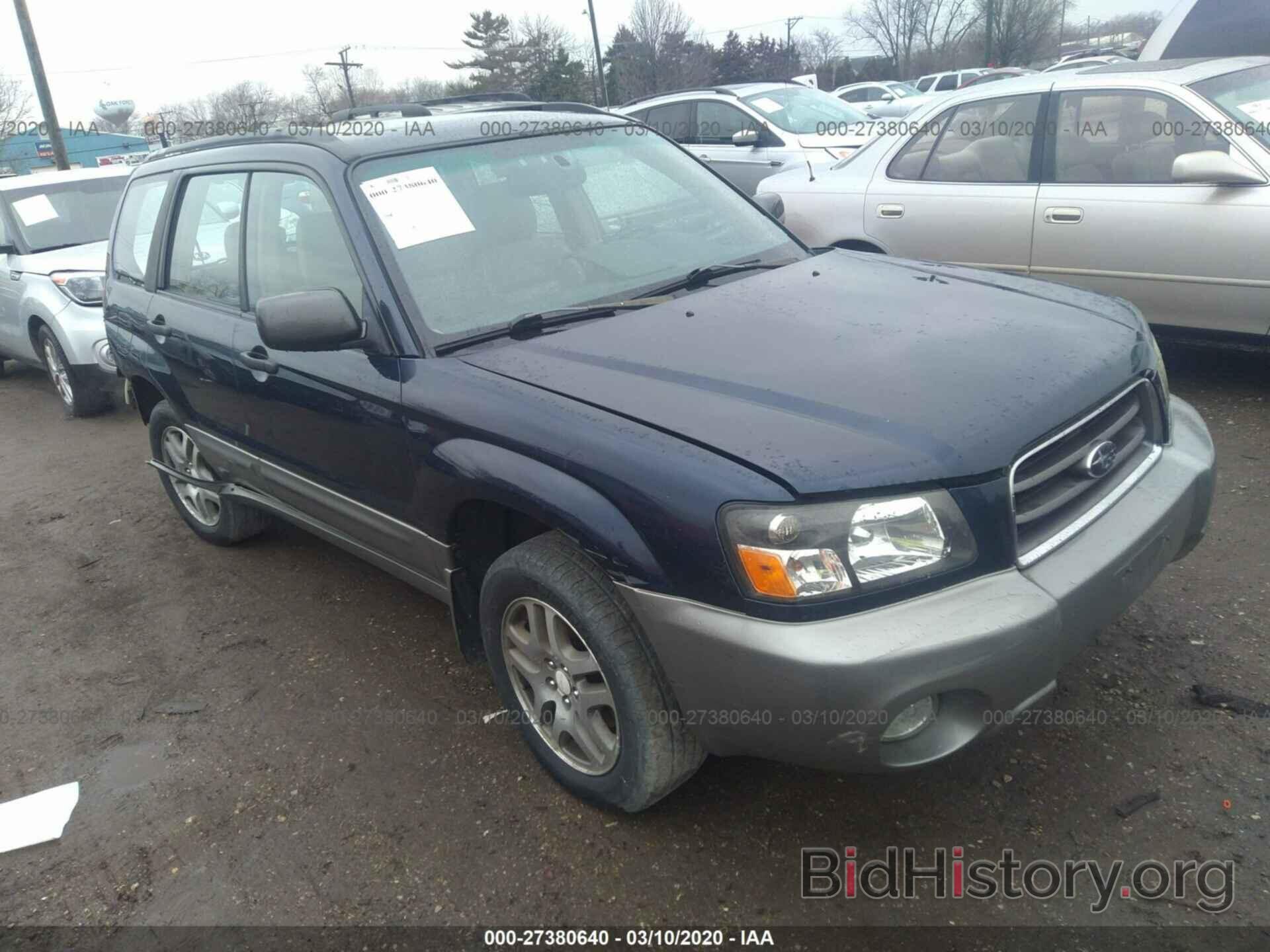 Photo JF1SG67645H730736 - SUBARU FORESTER 2005
