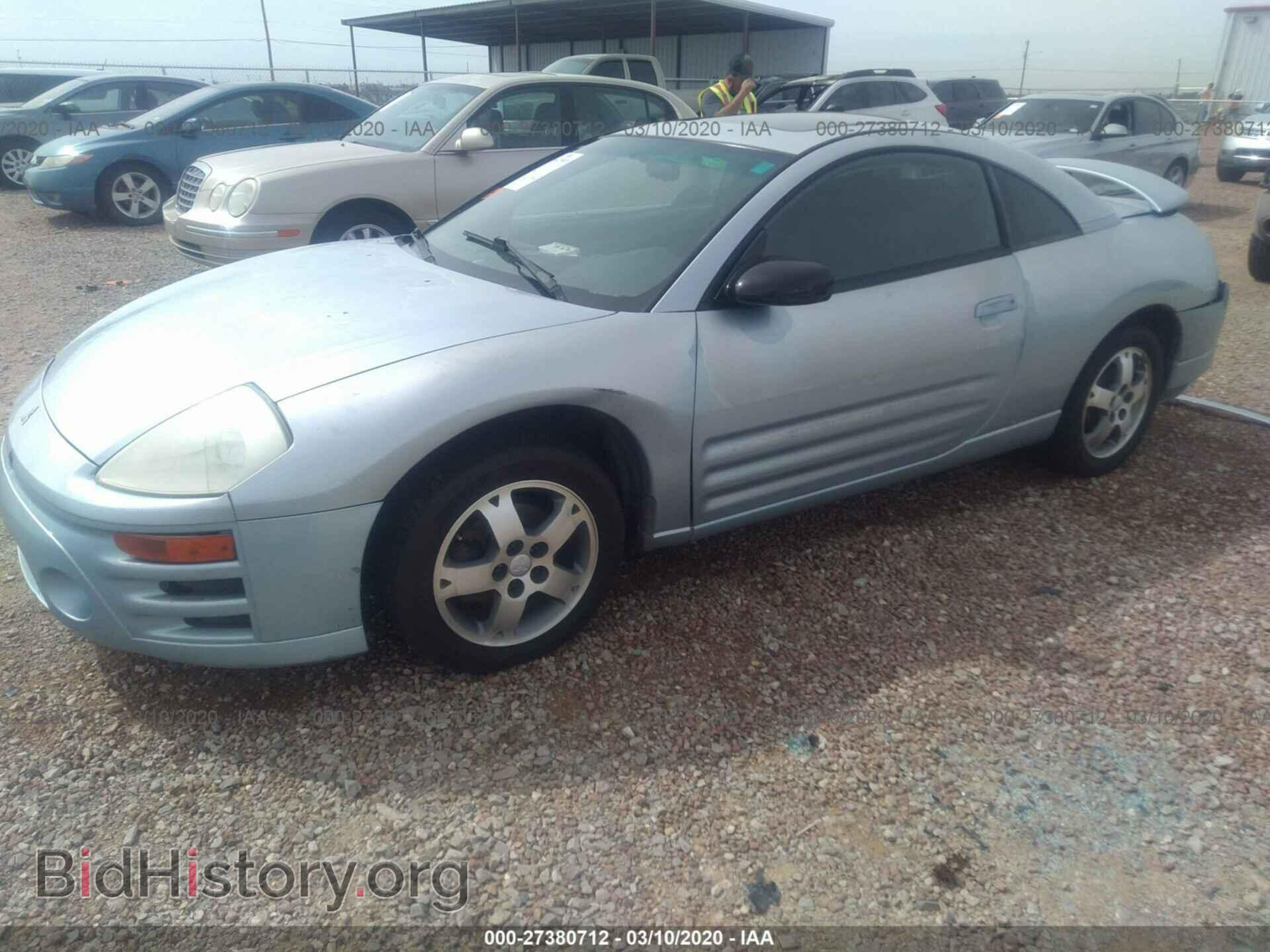 2003 MITSUBISHI ECLIPSE - VIN: 4A3AC44G63E032885 - Photo 2
