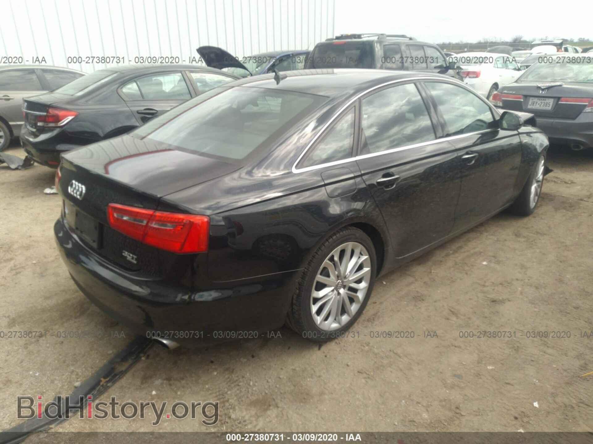 2013 AUDI A6 - VIN: WAUGGAFC9DN134691 - Фото 4