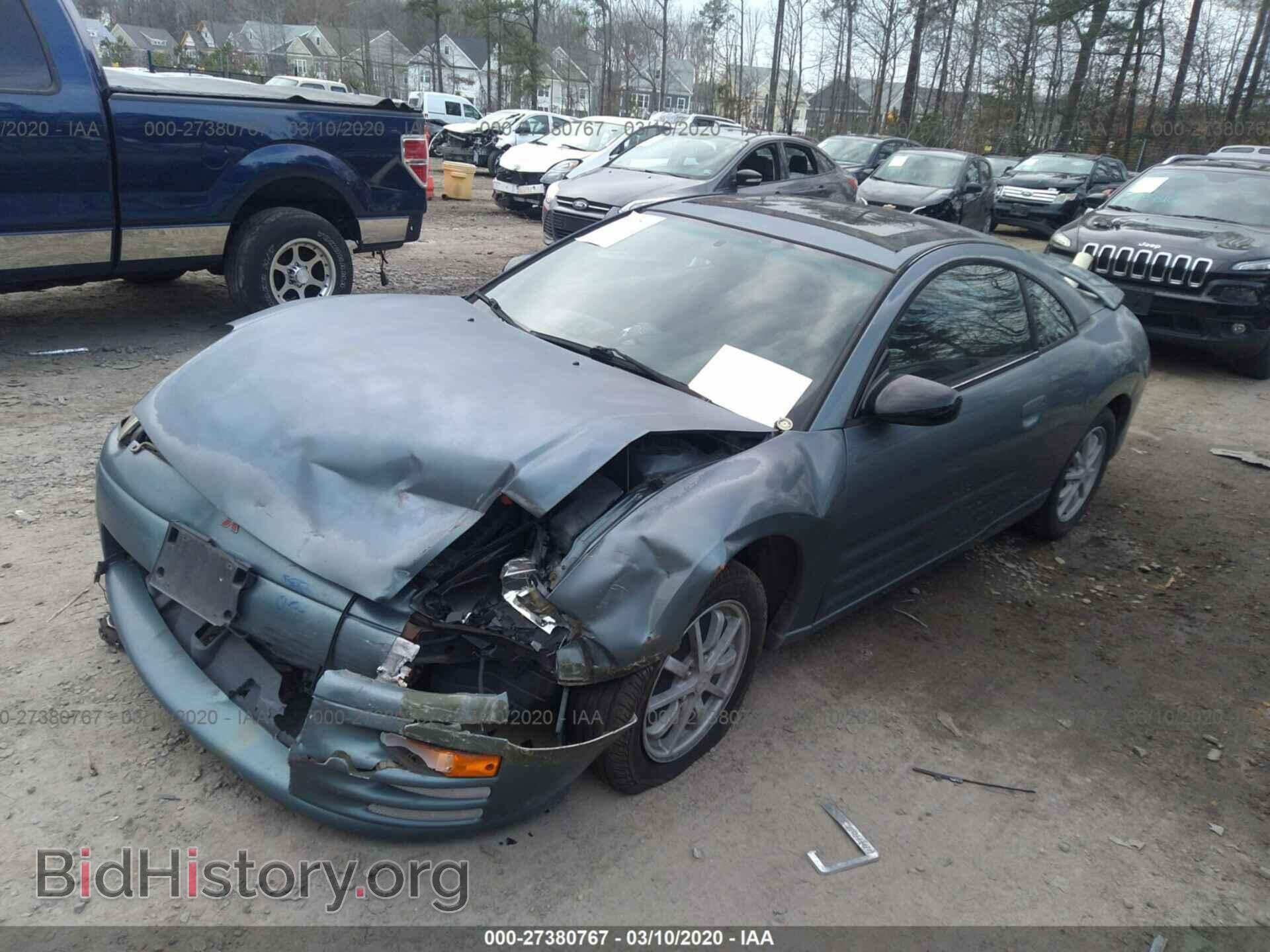 2000 MITSUBISHI ECLIPSE - VIN: 4A3AC44G3YE022824 - Фото 2