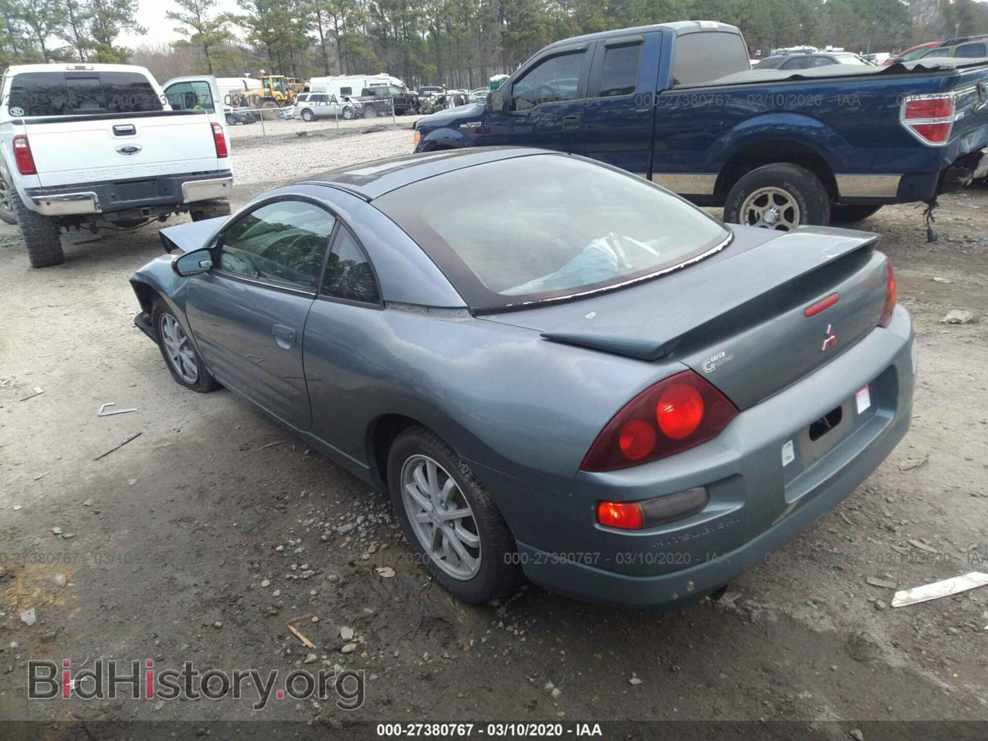 2000 MITSUBISHI ECLIPSE - VIN: 4A3AC44G3YE022824 - Фото 3