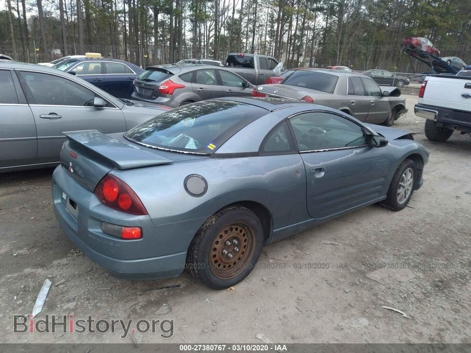2000 MITSUBISHI ECLIPSE - VIN: 4A3AC44G3YE022824 - Фото 4