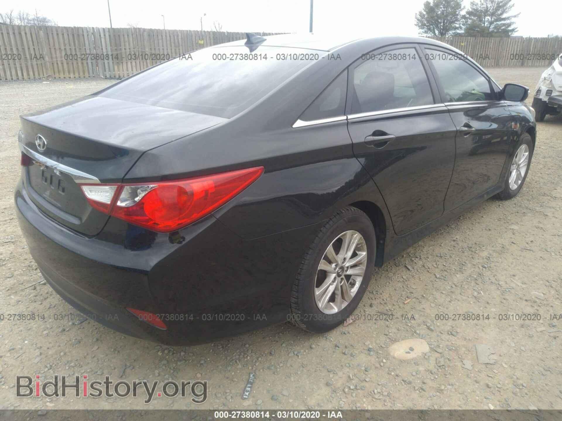 2014 HYUNDAI SONATA - VIN: 5NPEB4AC0EH946819 - Photo 4