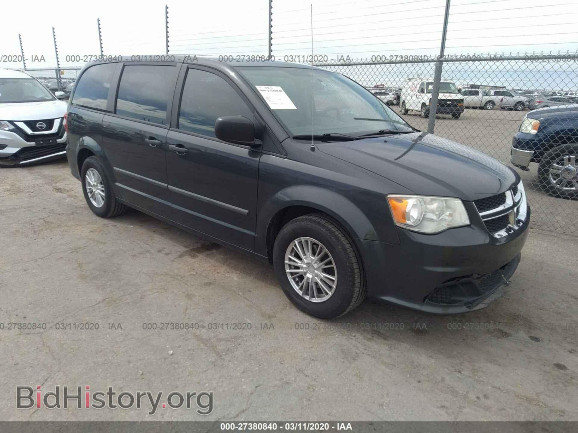 Фотография 2C4RDGBG1CR182803 - DODGE GRAND CARAVAN 2012