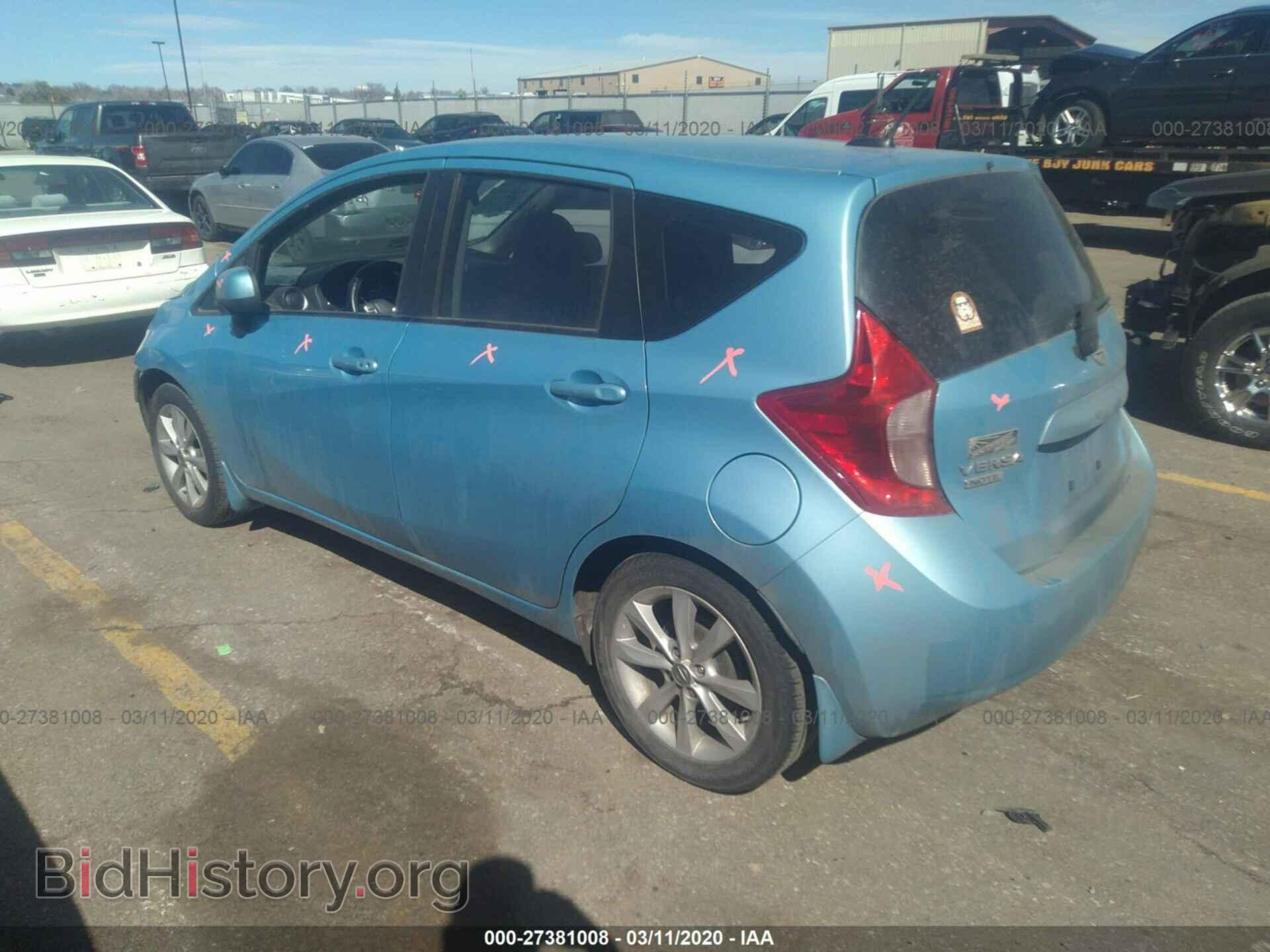2014 NISSAN VERSA NOTE - VIN: 3N1CE2CP0EL366685 - Фото 3