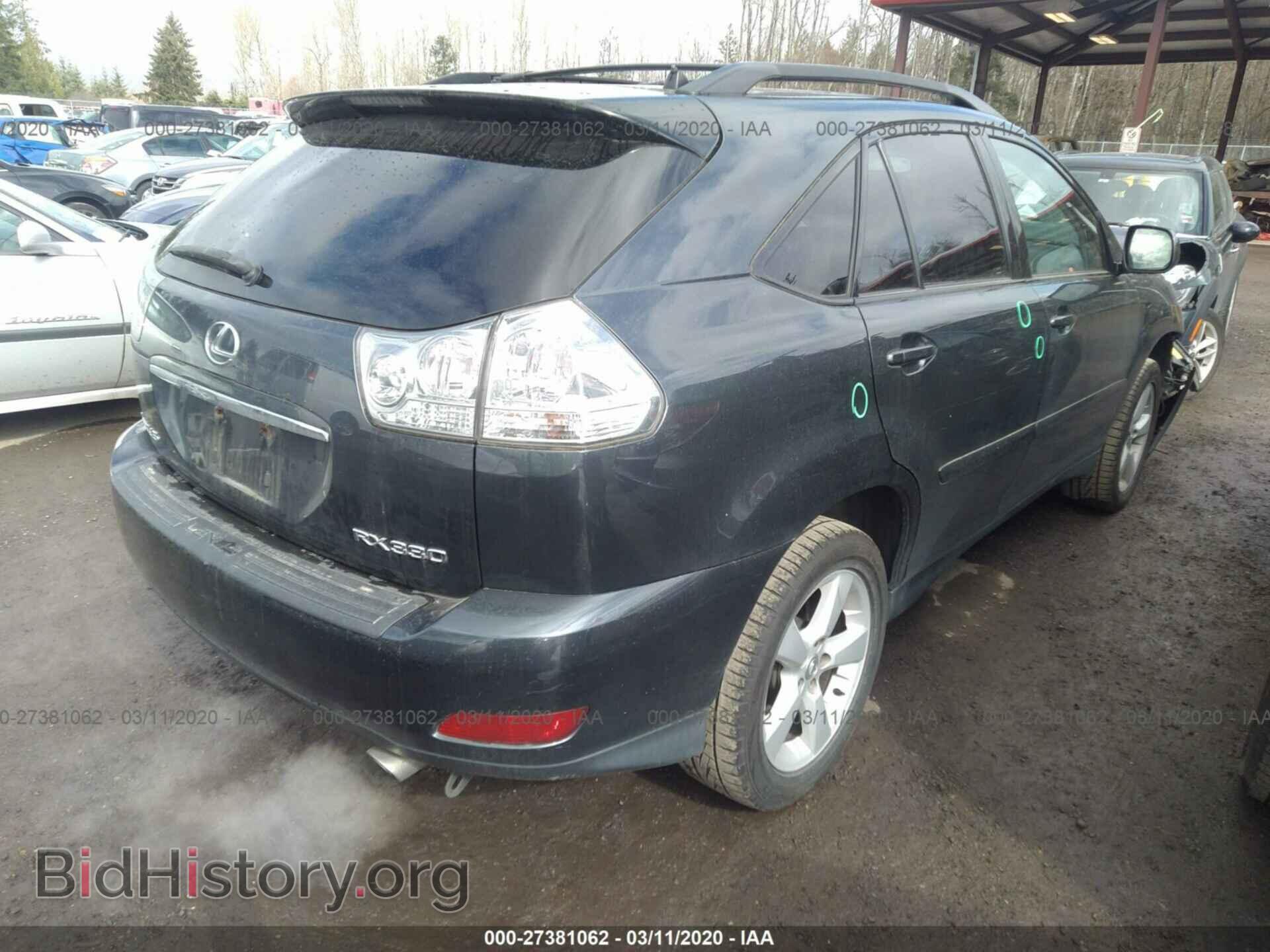 2005 LEXUS RX - VIN: 2T2HA31U15C064530 - Фото 4