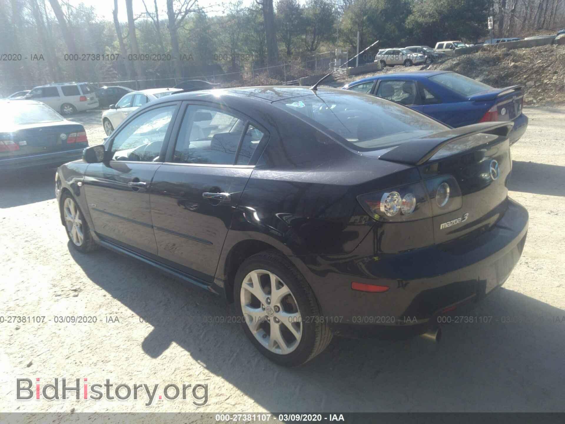 2008 MAZDA 3 - VIN: JM1BK324381127660 - Фото 3