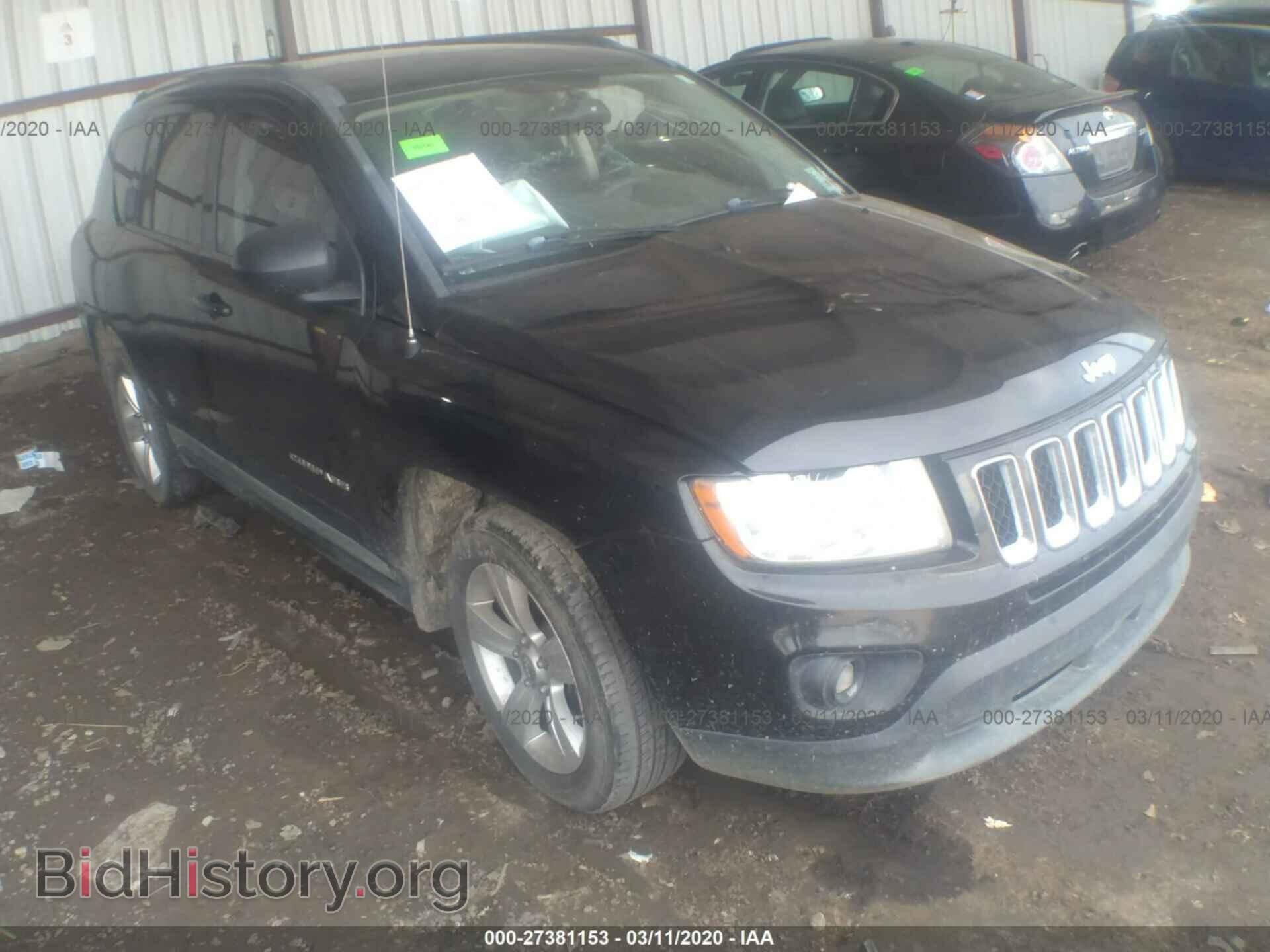Фотография 1C4NJCBA8CD500589 - JEEP COMPASS 2012