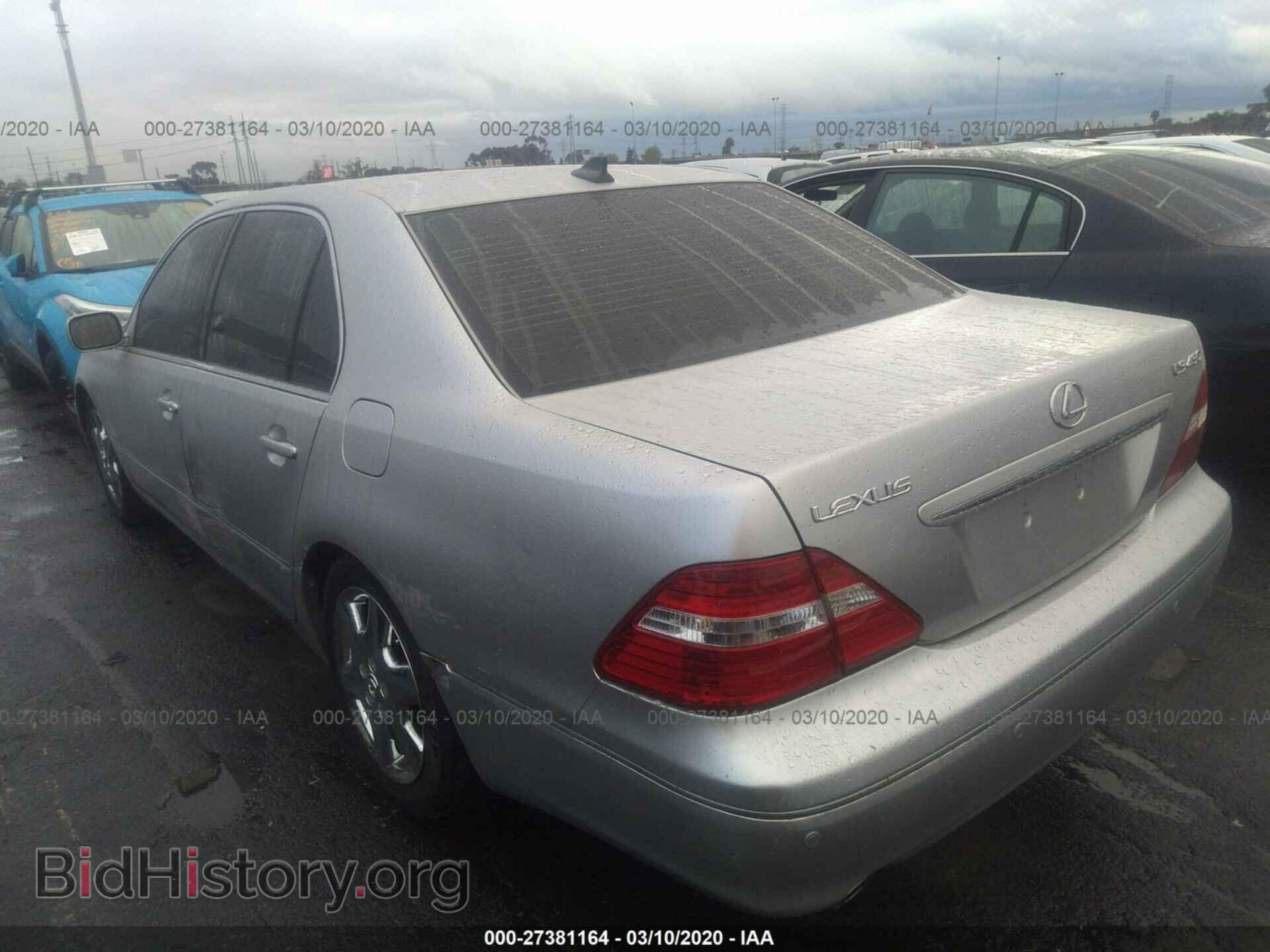 2004 LEXUS LS - VIN: JTHBN36F640144759 - Photo 3