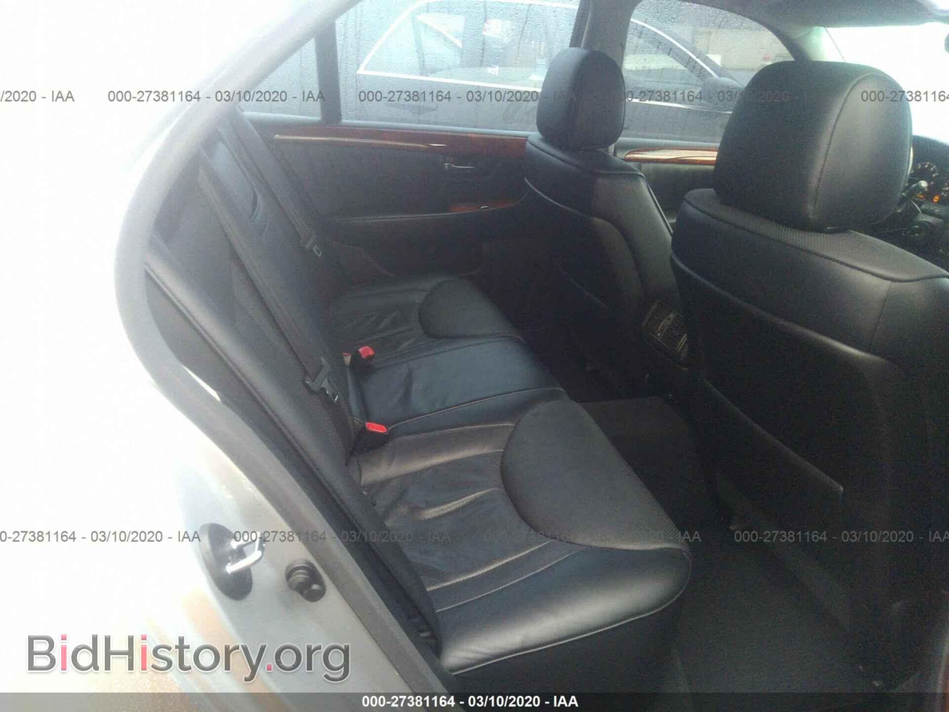 2004 LEXUS LS - VIN: JTHBN36F640144759 - Photo 8