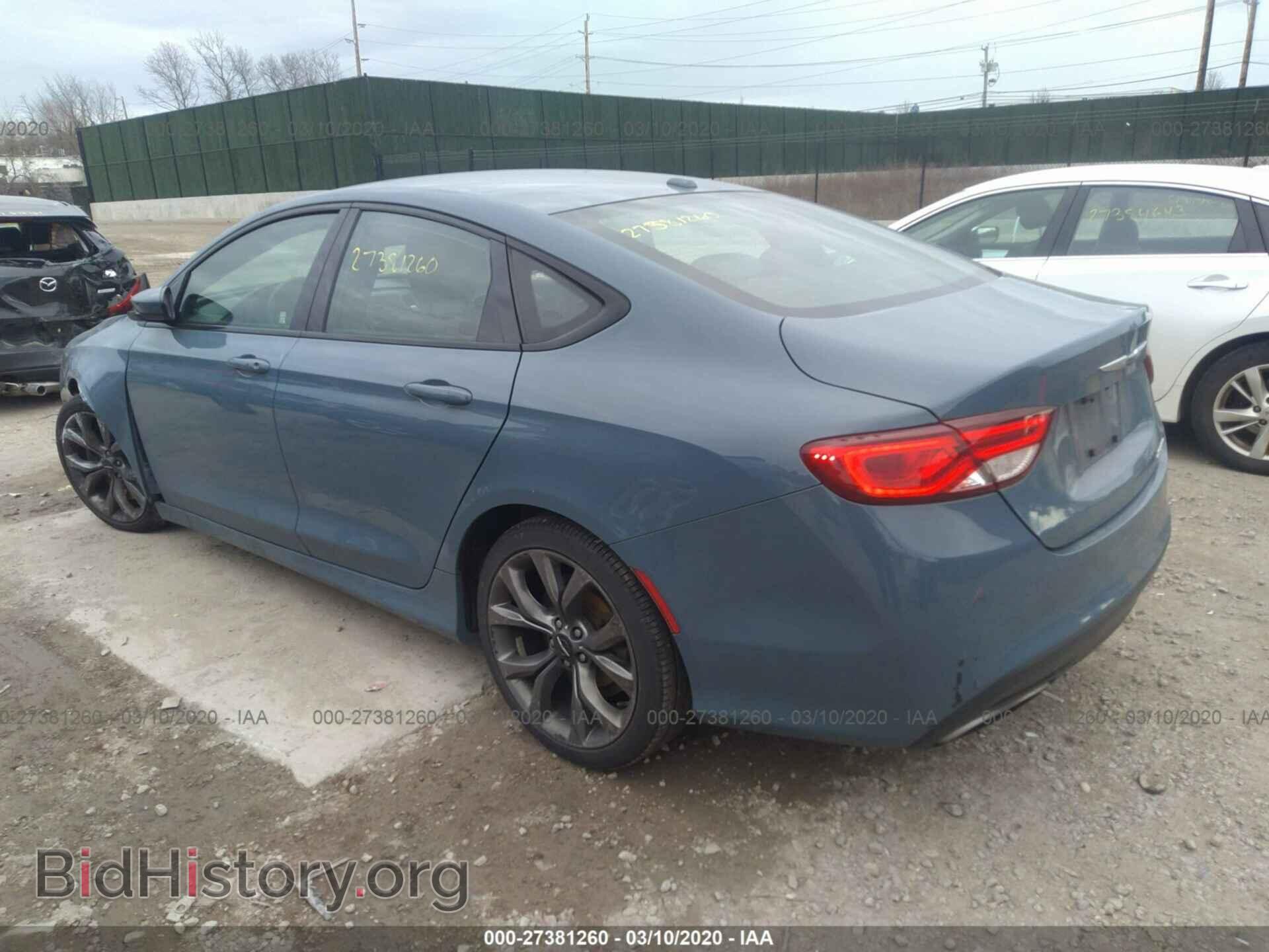 2015 CHRYSLER 200 - VIN: 1C3CCCBBXFN561066 - Photo 3