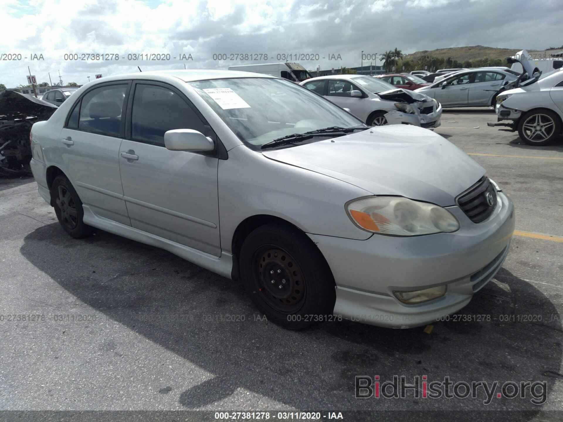 Photo 1NXBR32E93Z111163 - TOYOTA COROLLA 2003