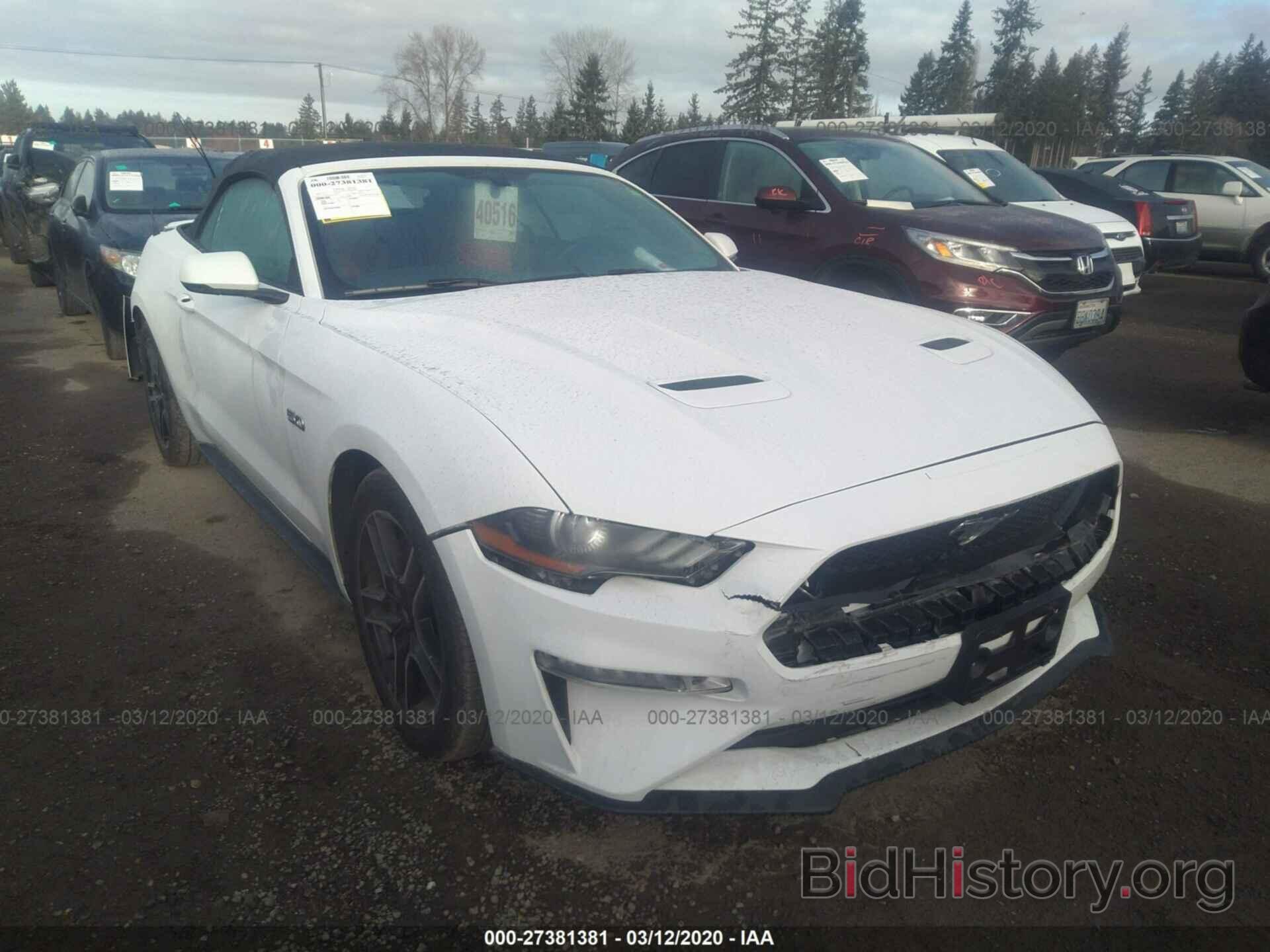 Photo 1FATP8FFXJ5149707 - FORD MUSTANG 2018