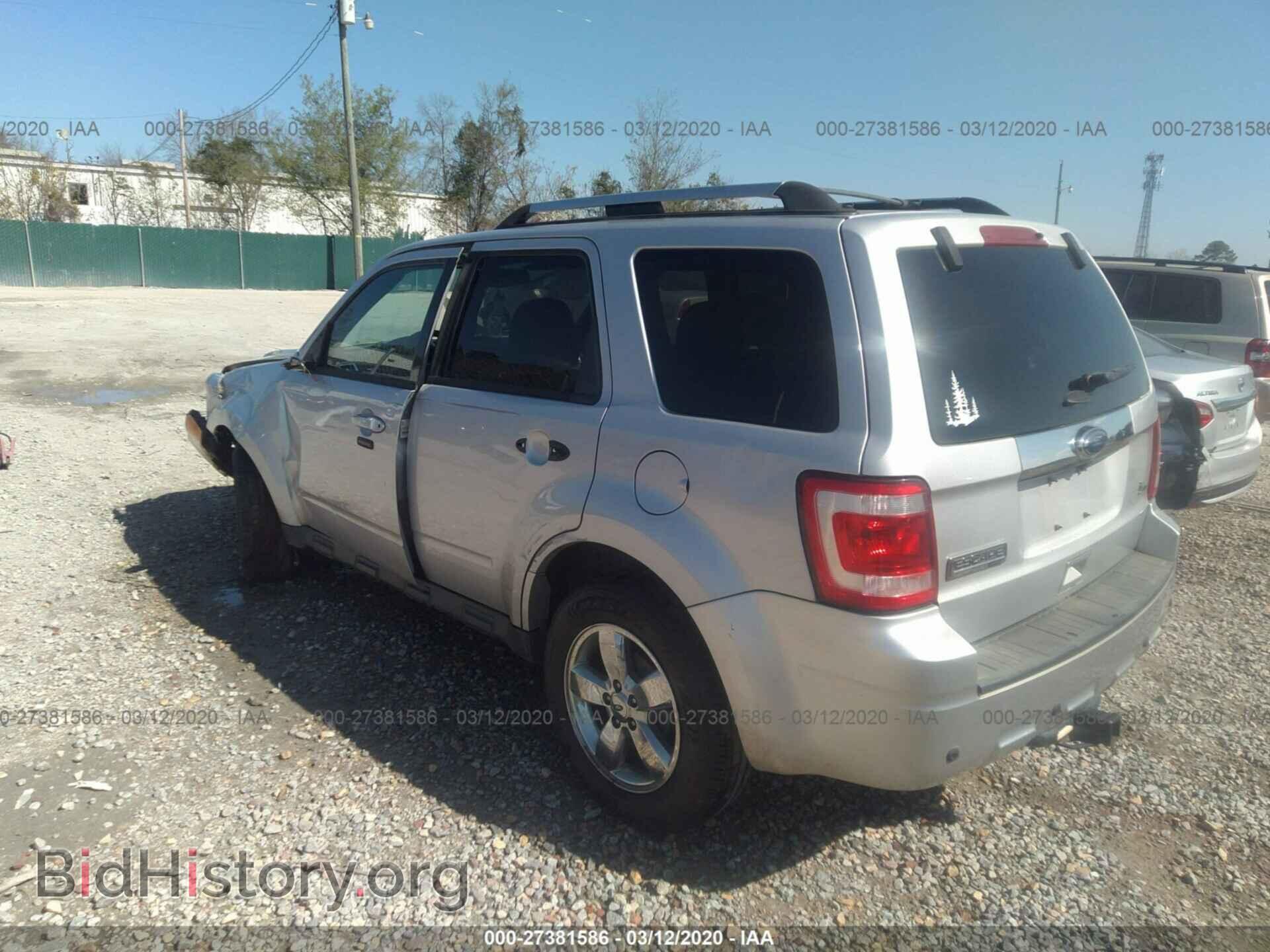 2011 FORD ESCAPE - VIN: 1FMCU0EG1BKA90897 - Фото 3