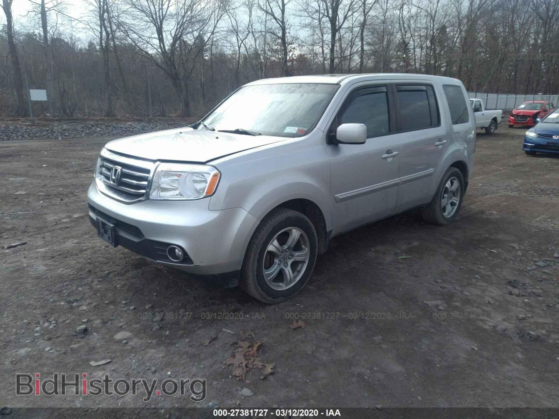 2012 HONDA PILOT - VIN: 5FNYF4H54CB008097 - Фото 2
