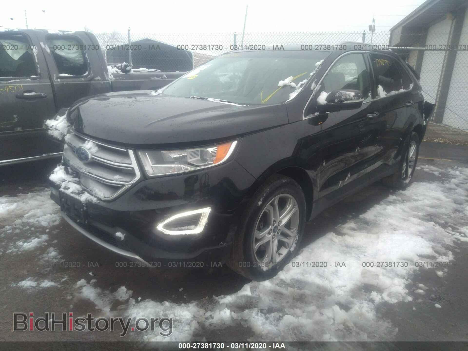 2017 FORD EDGE - VIN: 2FMPK4K91HBB76282 - Фото 2