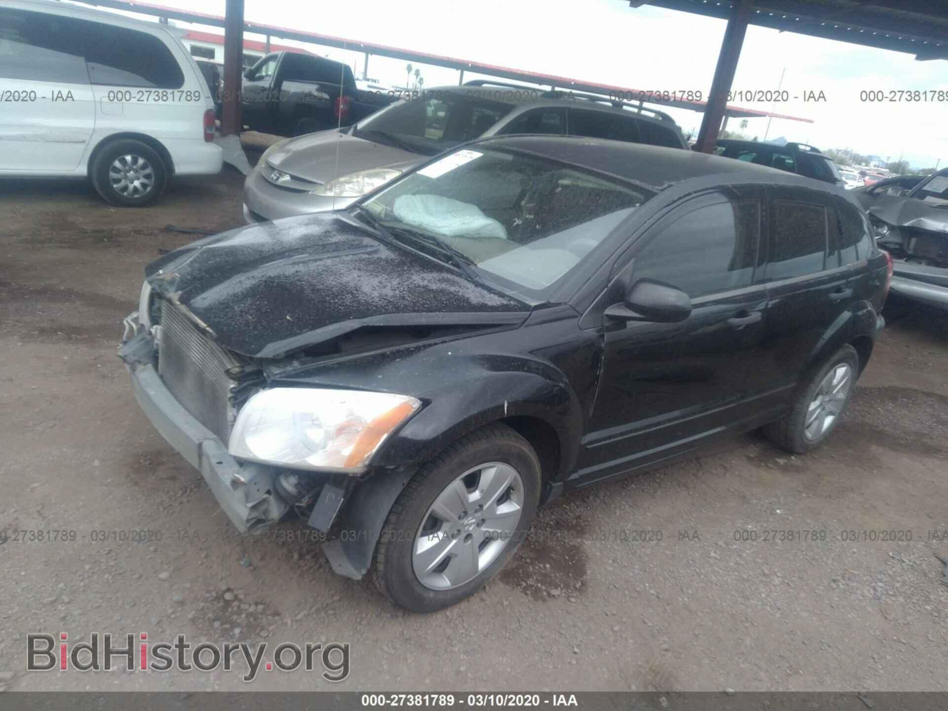 2007 DODGE CALIBER - VIN: 1B3HB48B87D337935 - Photo 2