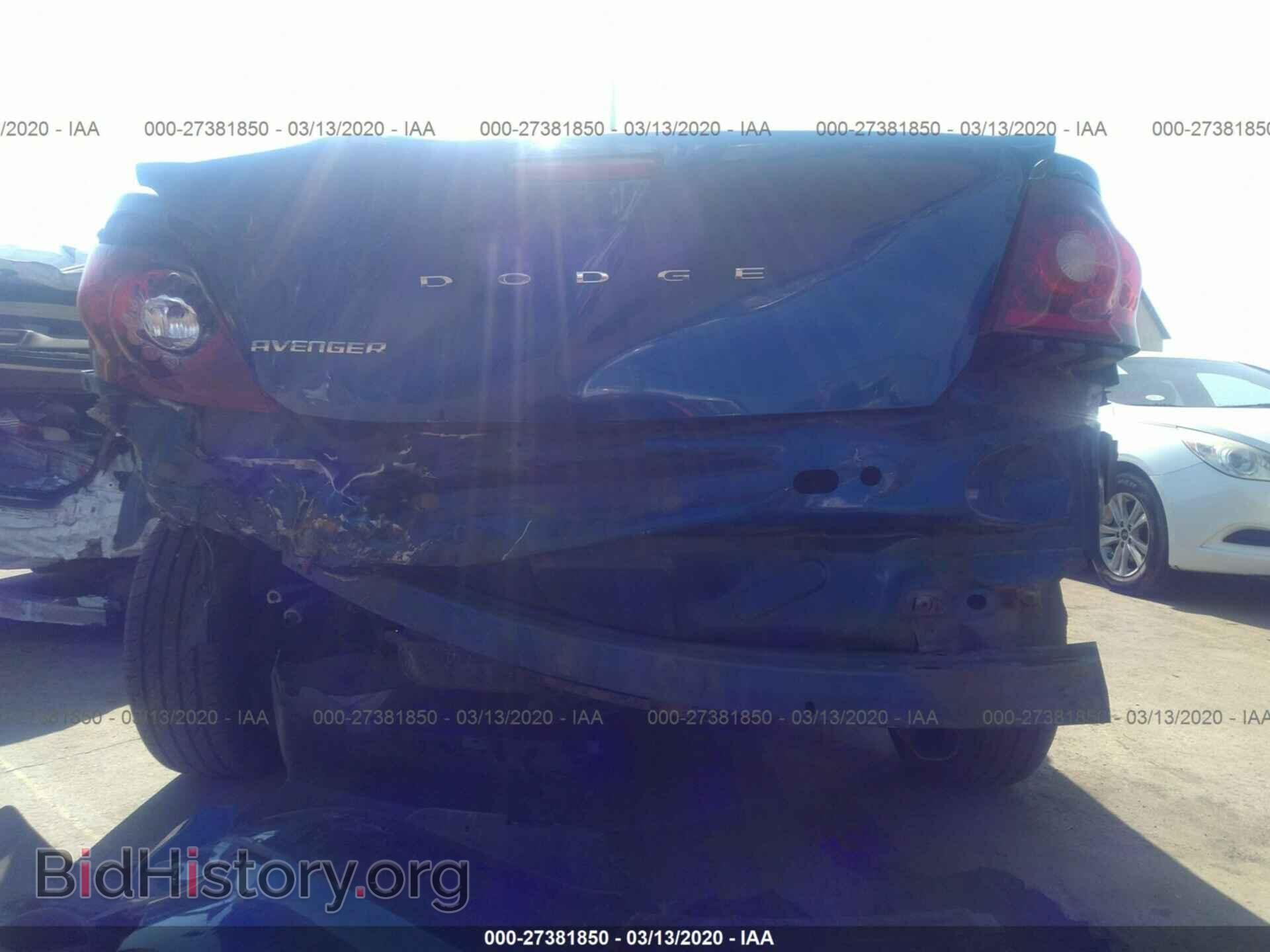 2012 DODGE AVENGER - VIN: 1C3CDZCB4CN148554 - Фото 6