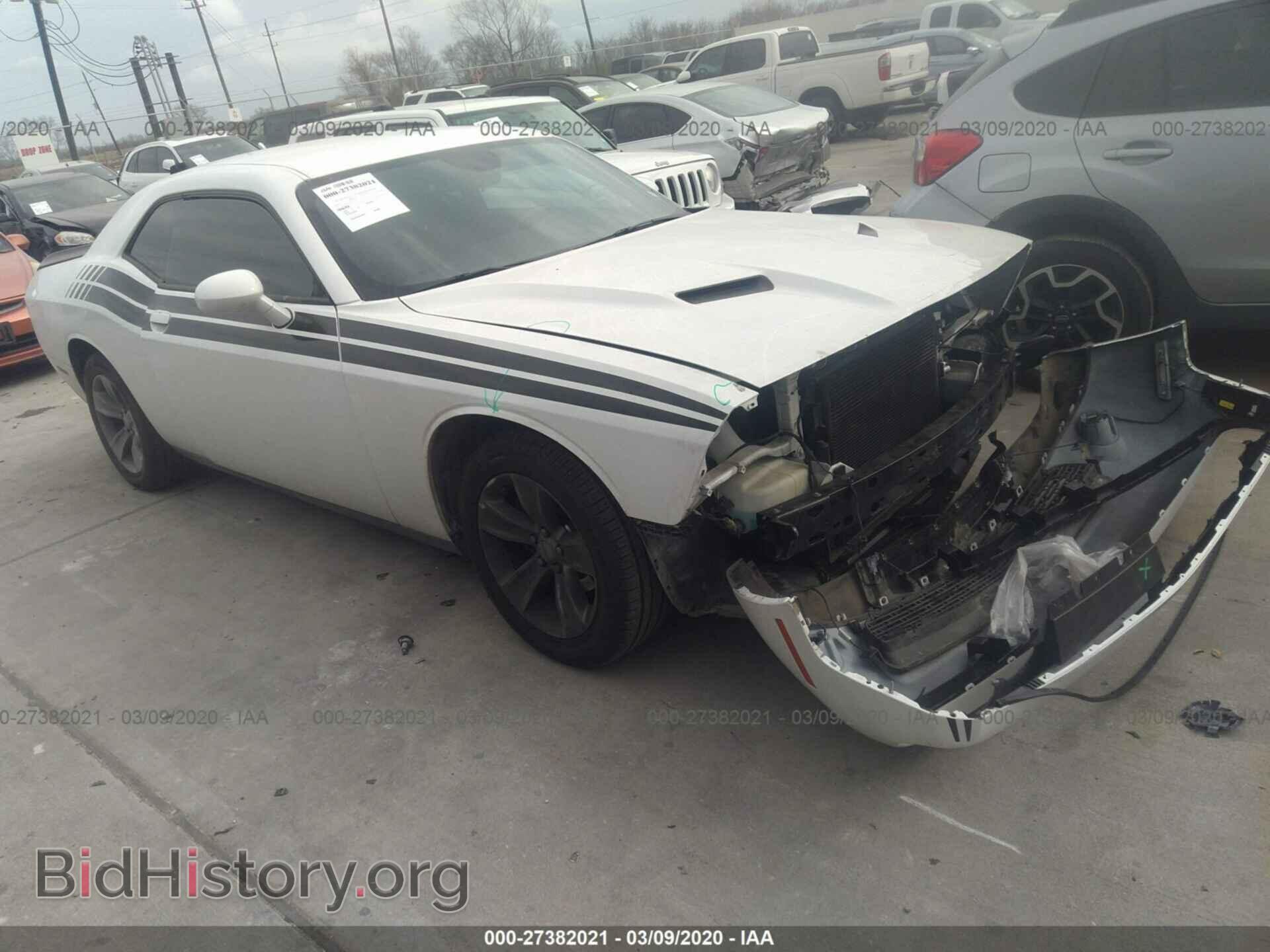 Photo 2C3CDZAG0GH183749 - DODGE CHALLENGER 2016
