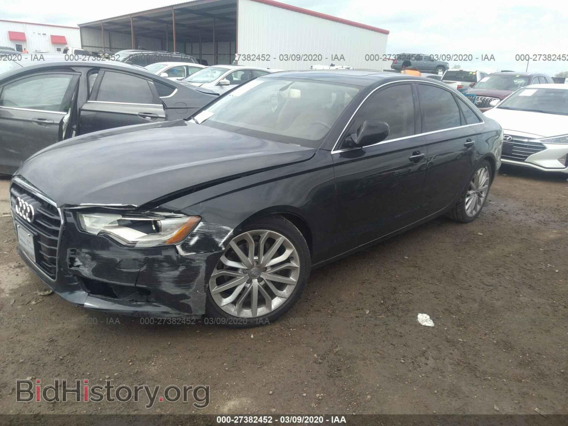 2013 AUDI A6 - VIN: WAUGFAFC9DN005451 - Photo 2