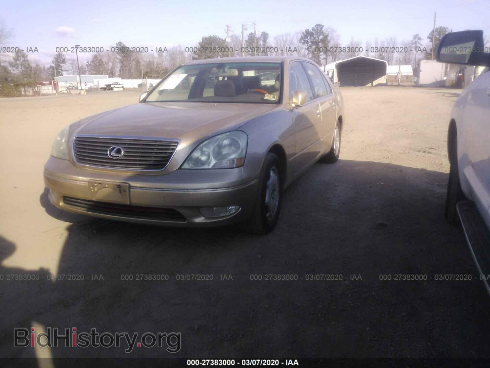 2002 LEXUS LS - VIN: JTHBN30F020079543 - Фото 2