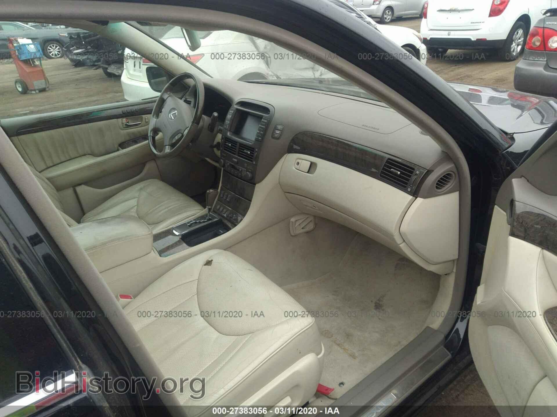 2001 LEXUS LS - VIN: JTHBN30FX10014729 - Фото 5