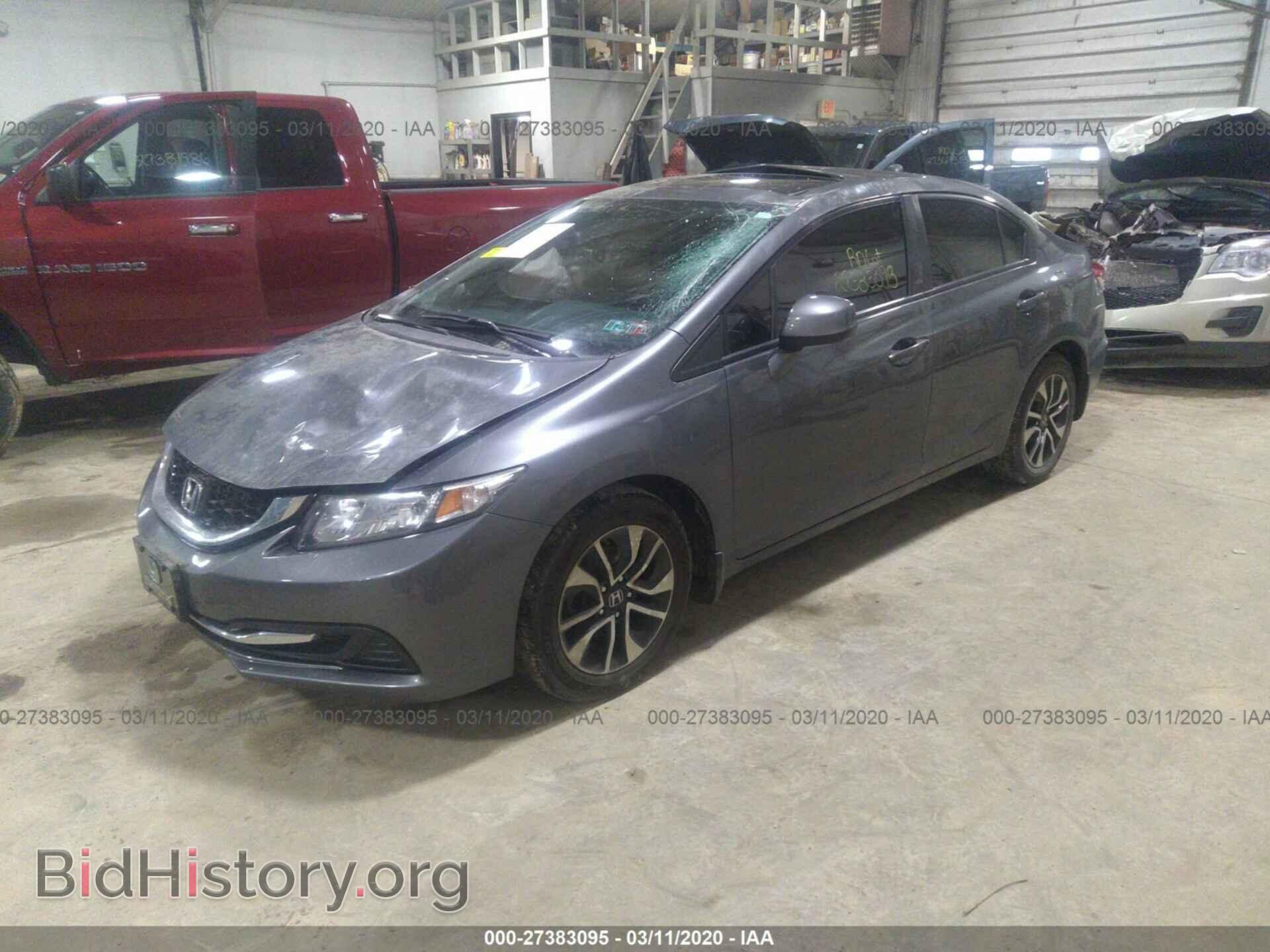 2013 HONDA CIVIC - VIN: 19XFB2F84DE285005 - Фото 2