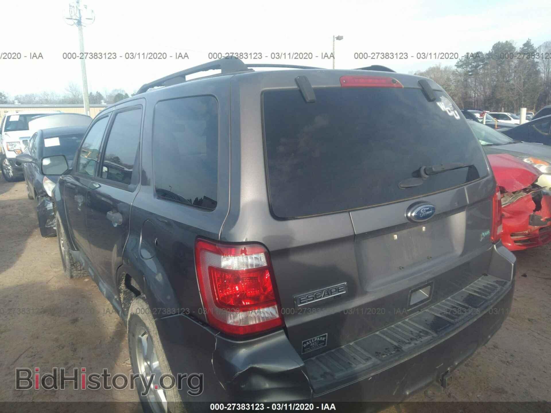 2012 FORD ESCAPE - VIN: 1FMCU9DG6CKB64970 - Фото 3