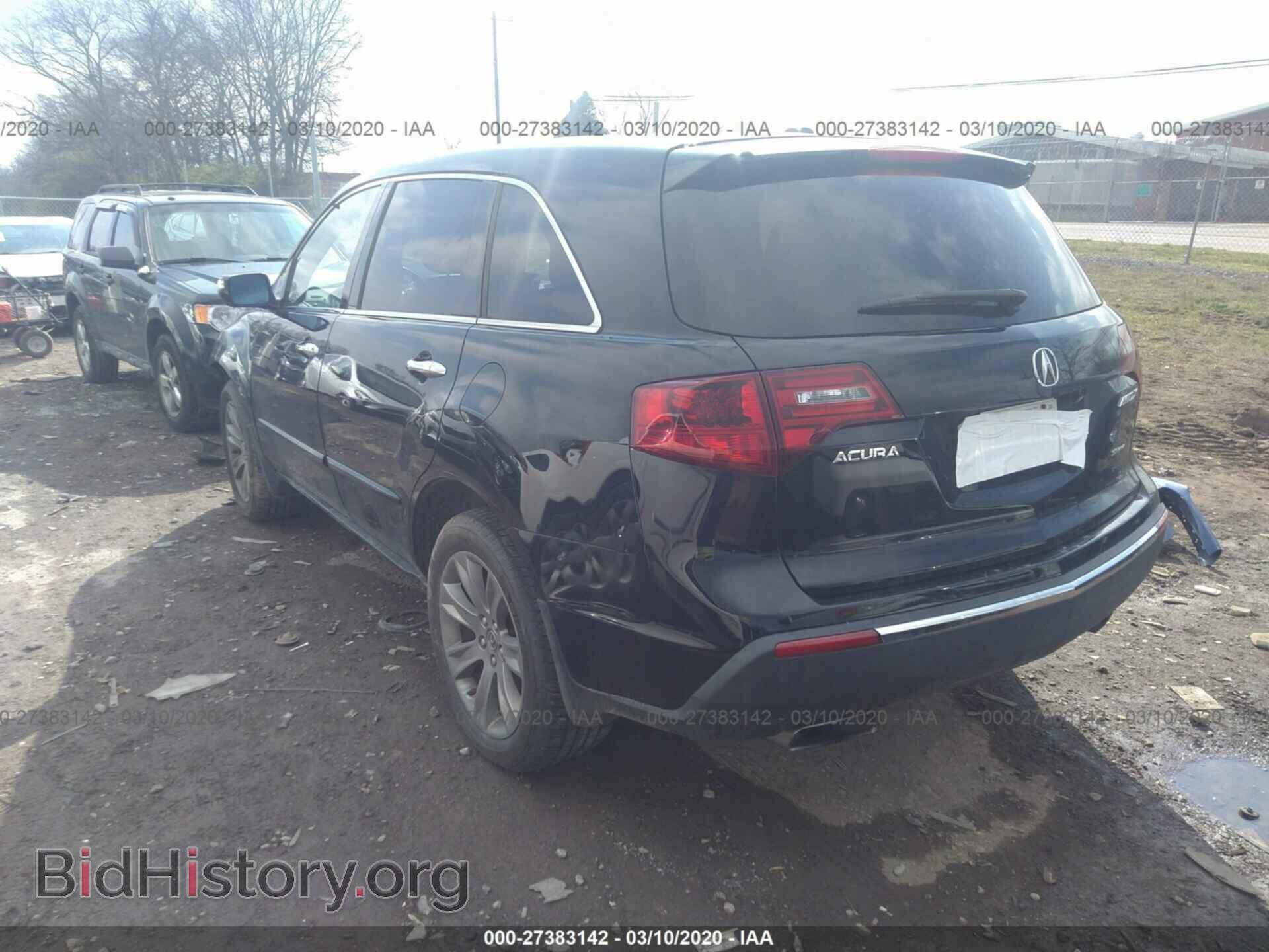 2012 ACURA MDX - VIN: 2HNYD2H69CH537830 - Фото 3