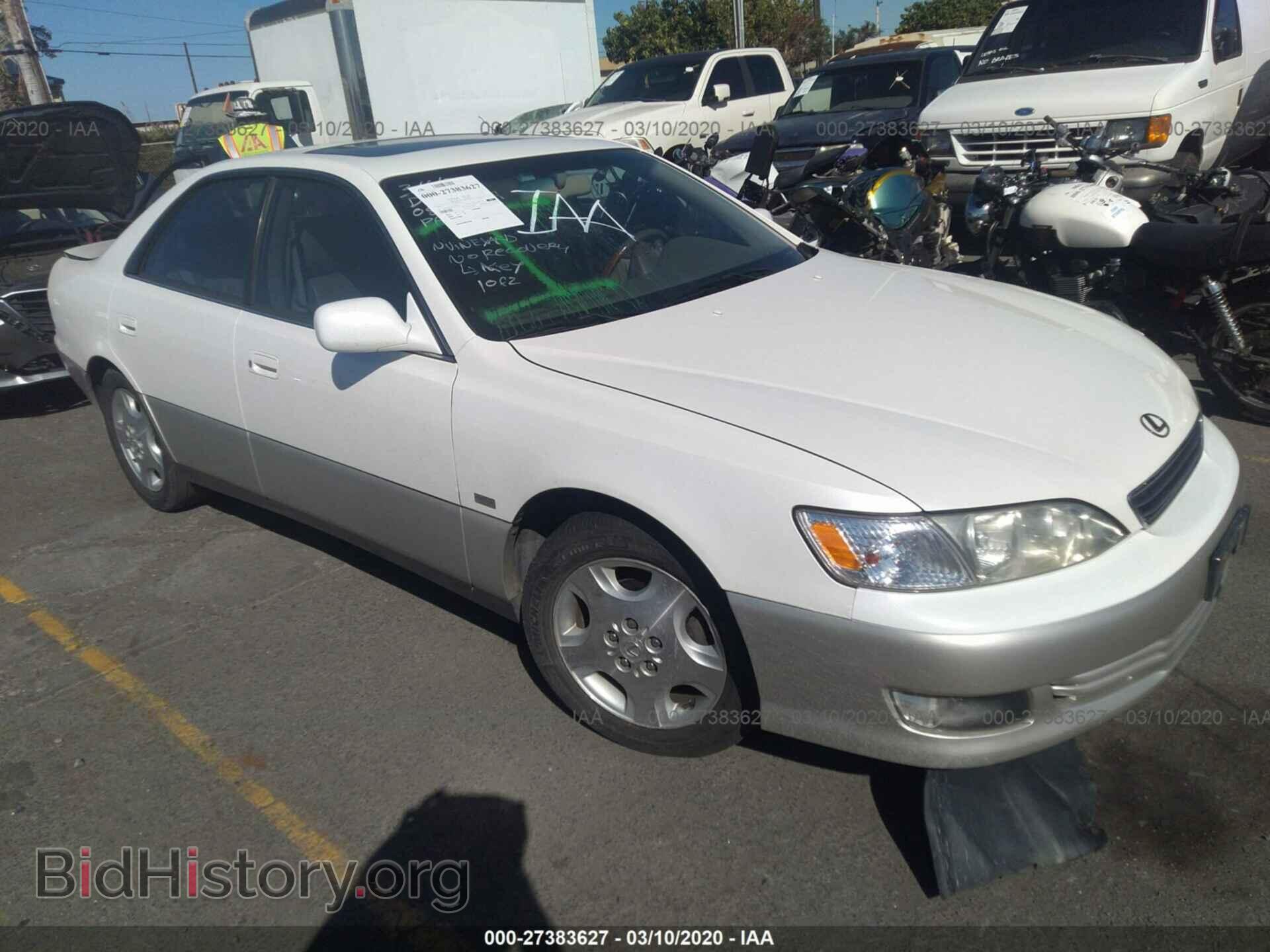 Photo JT8BF28G4Y0279998 - LEXUS ES 2000
