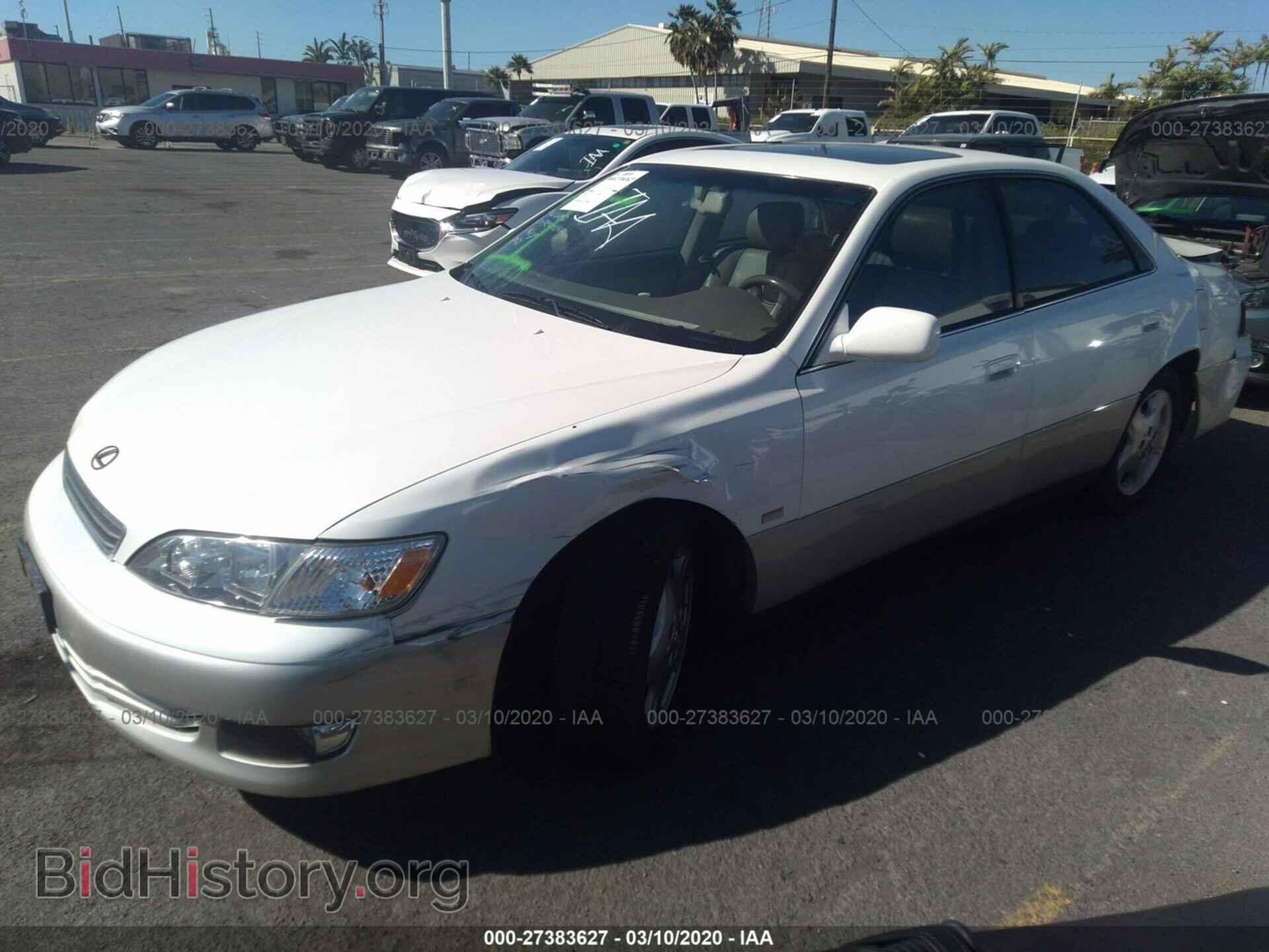 2000 LEXUS ES - VIN: JT8BF28G4Y0279998 - Фото 2